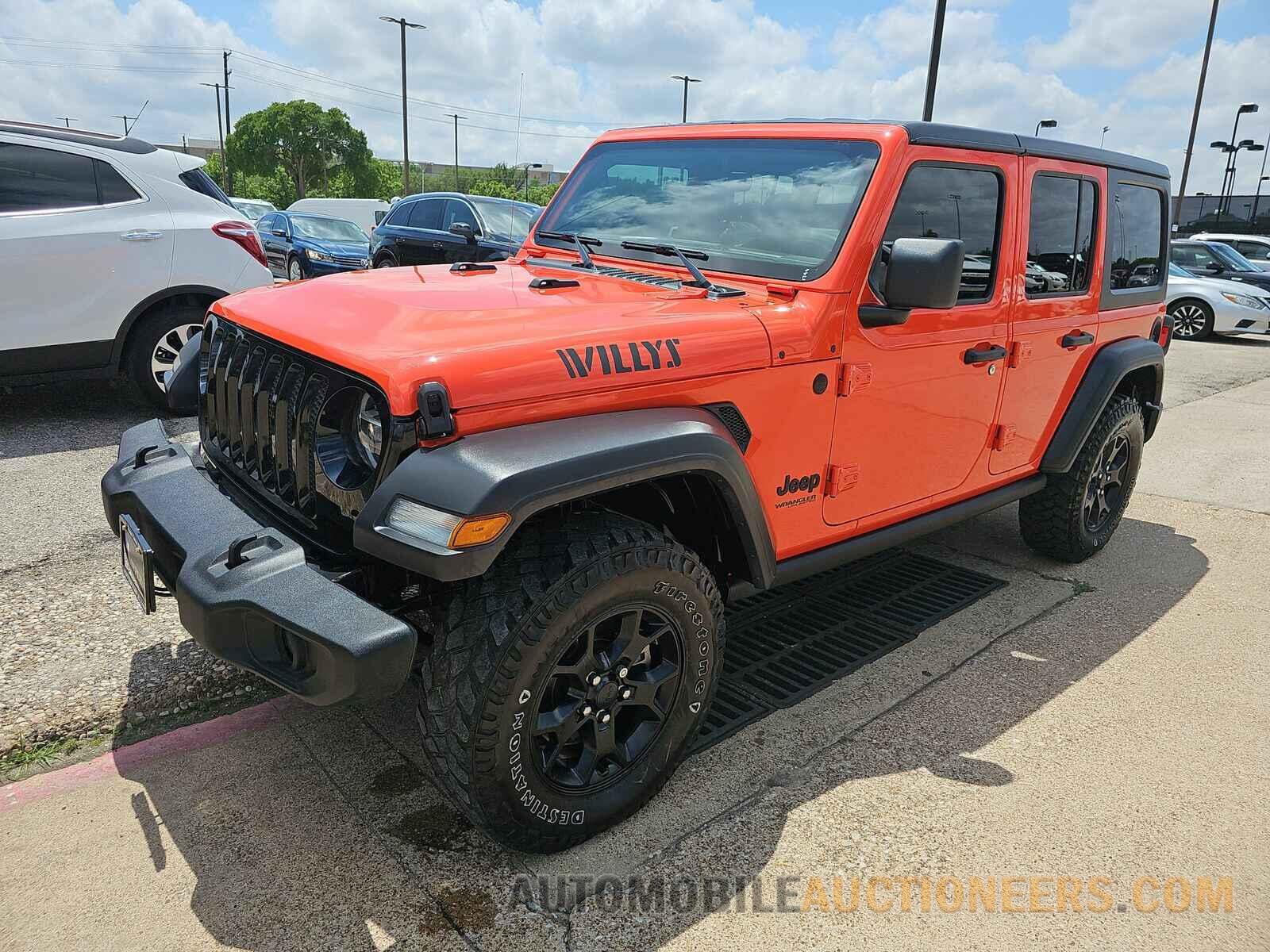 1C4HJXDG1LW180090 Jeep Wrangler Unlimited 2020