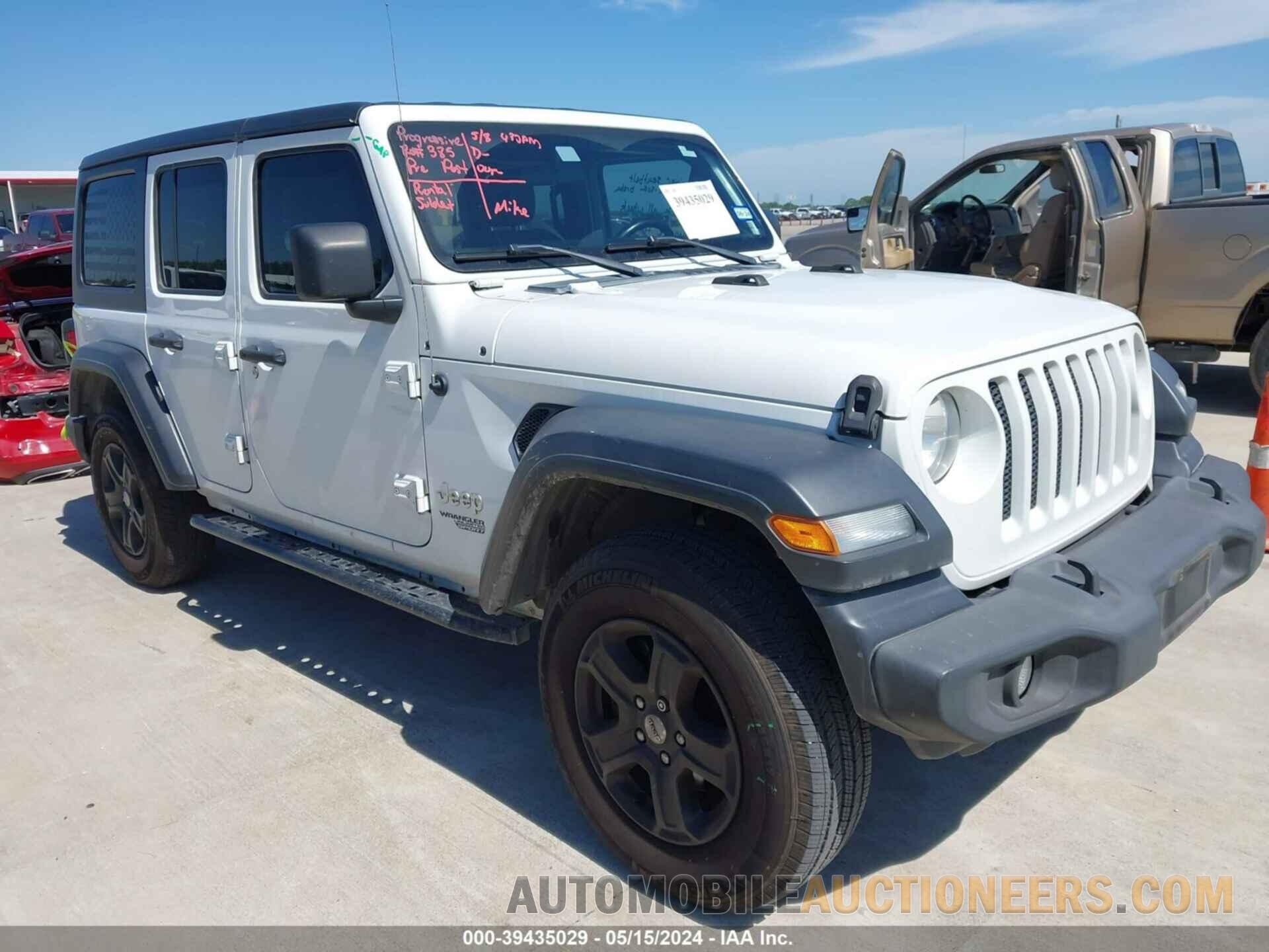 1C4HJXDG1LW229742 JEEP WRANGLER UNLIMITED 2020