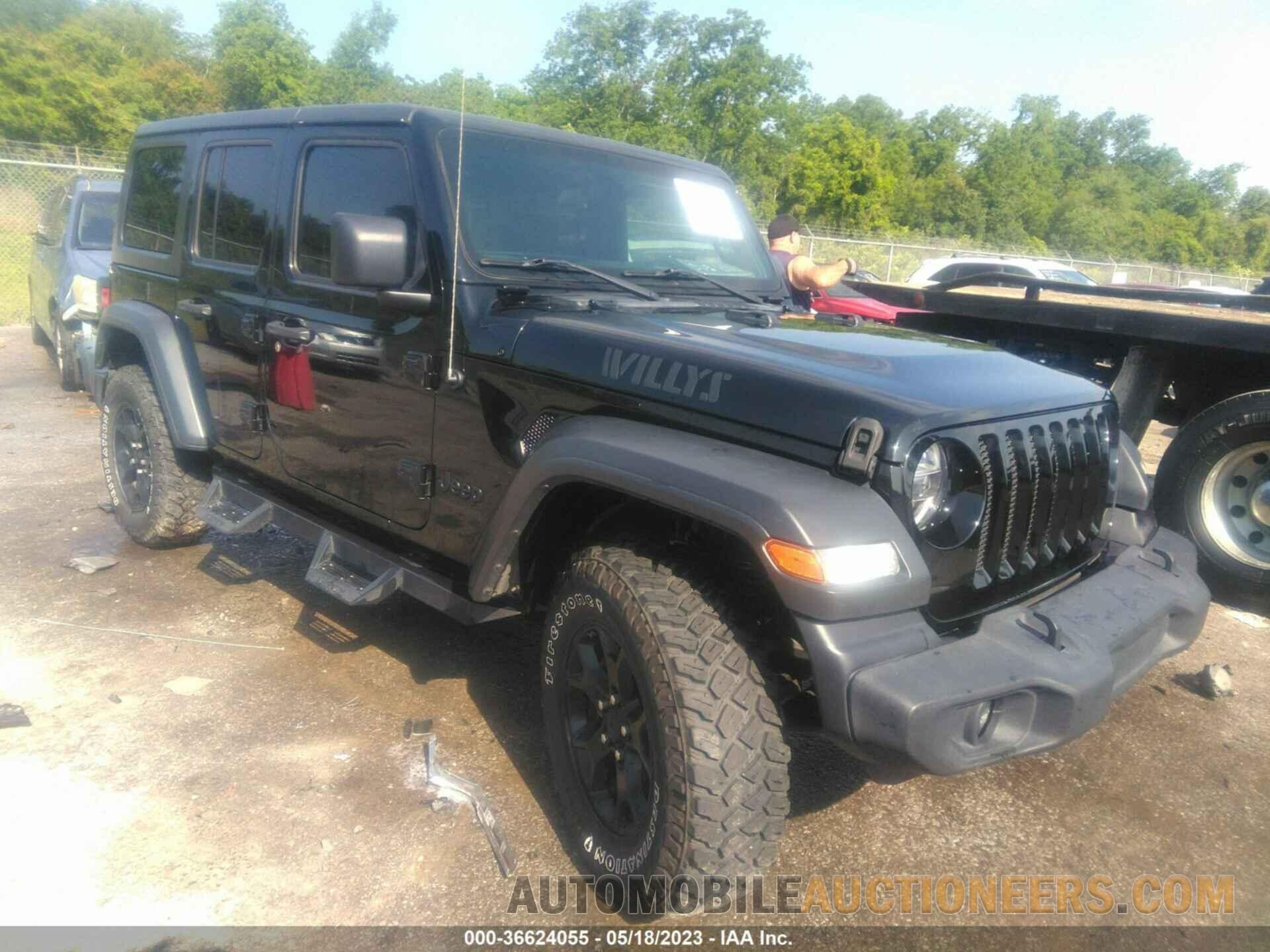 1C4HJXDG1LW252387 JEEP WRANGLER UNLIMITED 2020