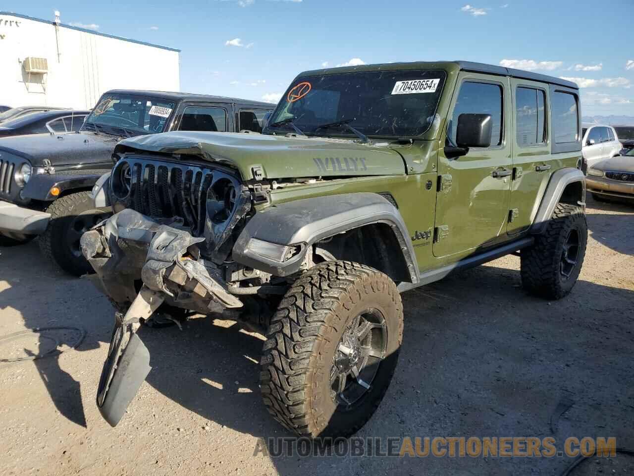 1C4HJXDG1LW295210 JEEP WRANGLER 2020