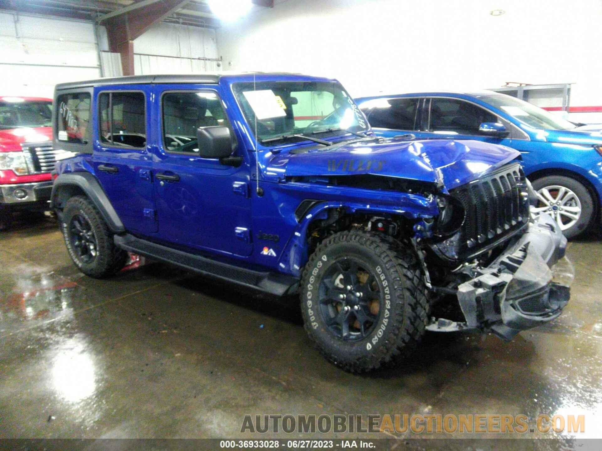 1C4HJXDG1LW325256 JEEP WRANGLER UNLIMITED 2020