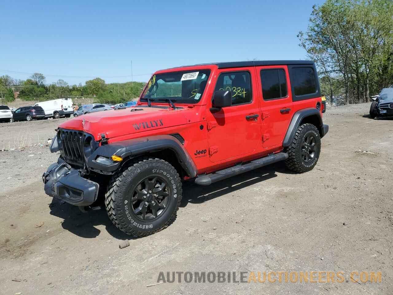 1C4HJXDG1MW507864 JEEP WRANGLER 2021