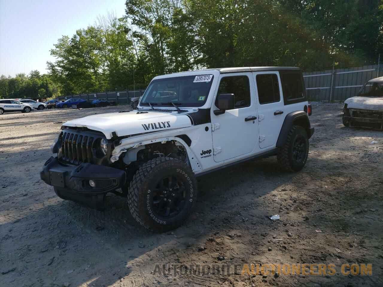 1C4HJXDG1MW717557 JEEP WRANGLER 2021