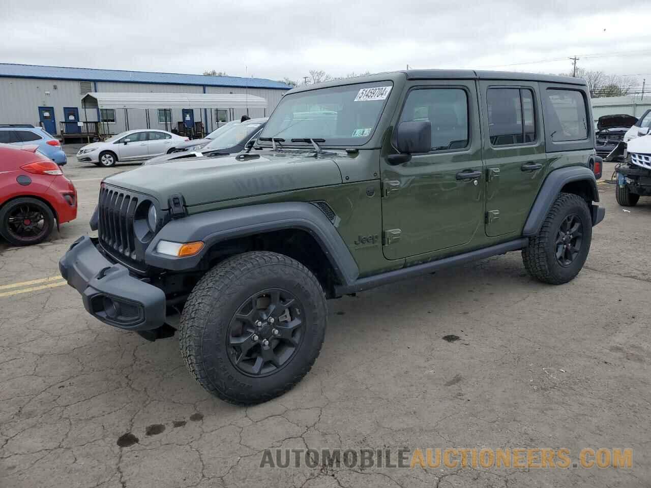 1C4HJXDG1MW726906 JEEP WRANGLER 2021