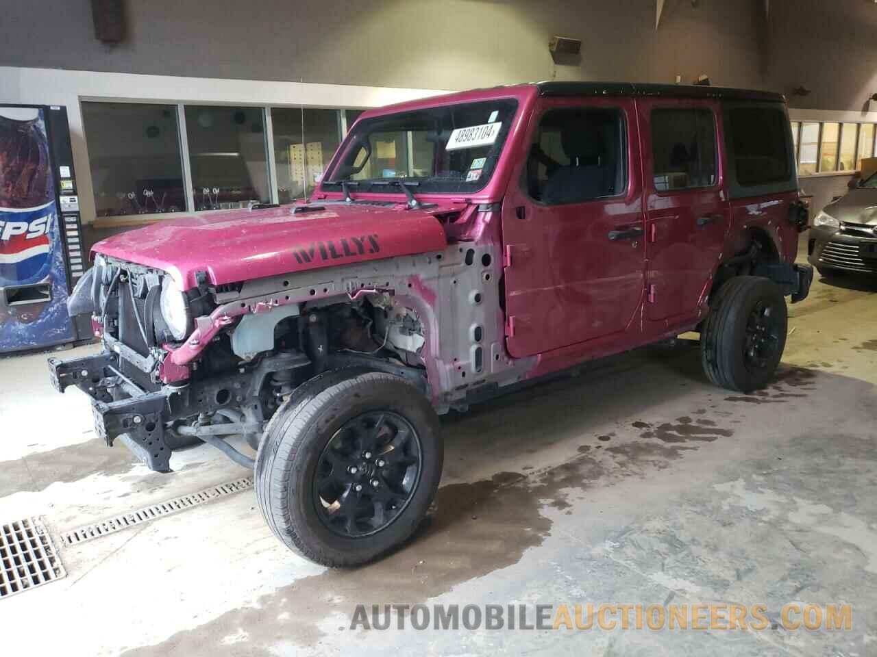 1C4HJXDG1MW853686 JEEP WRANGLER 2021