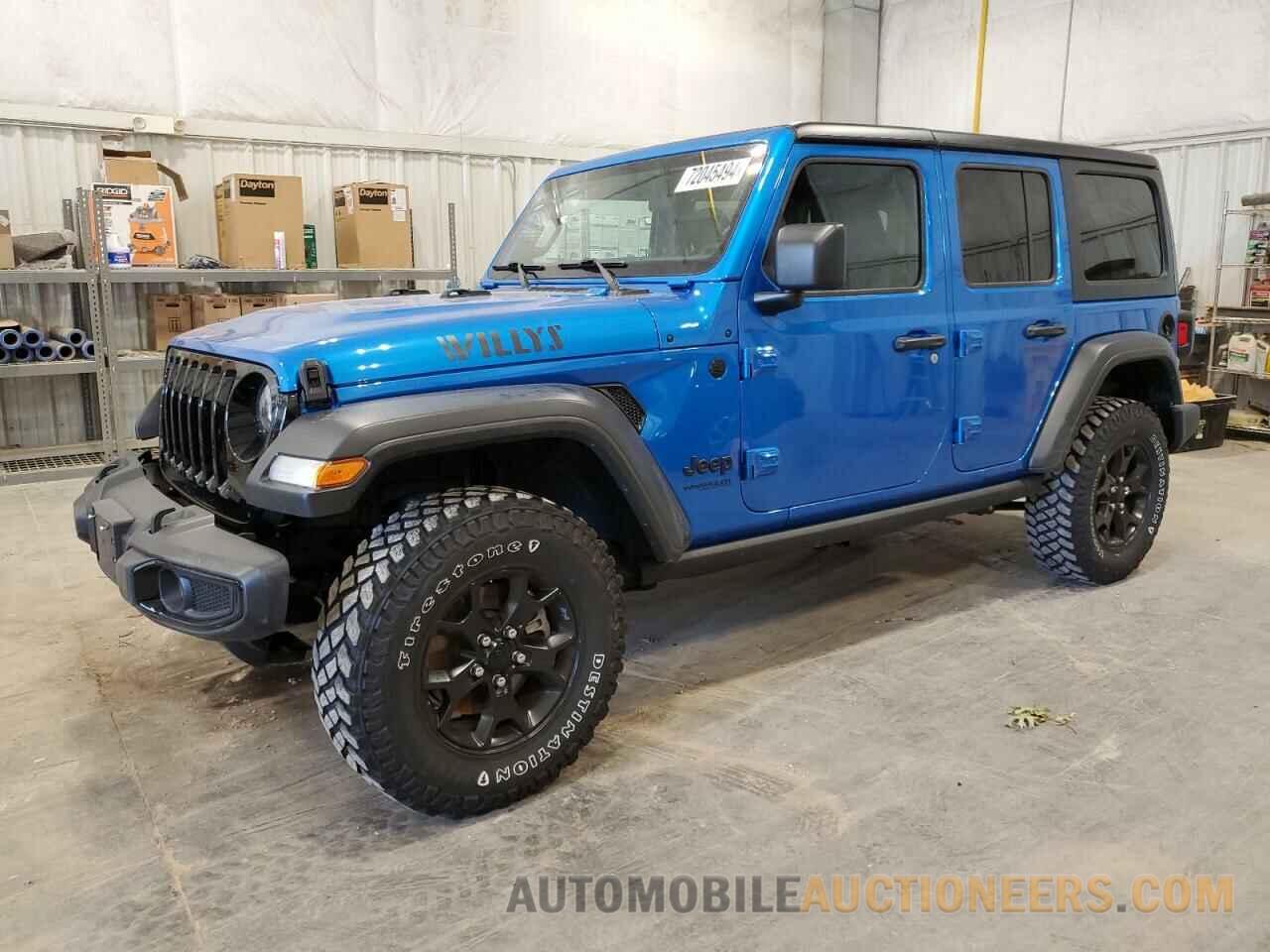 1C4HJXDG1NW103903 JEEP WRANGLER 2022