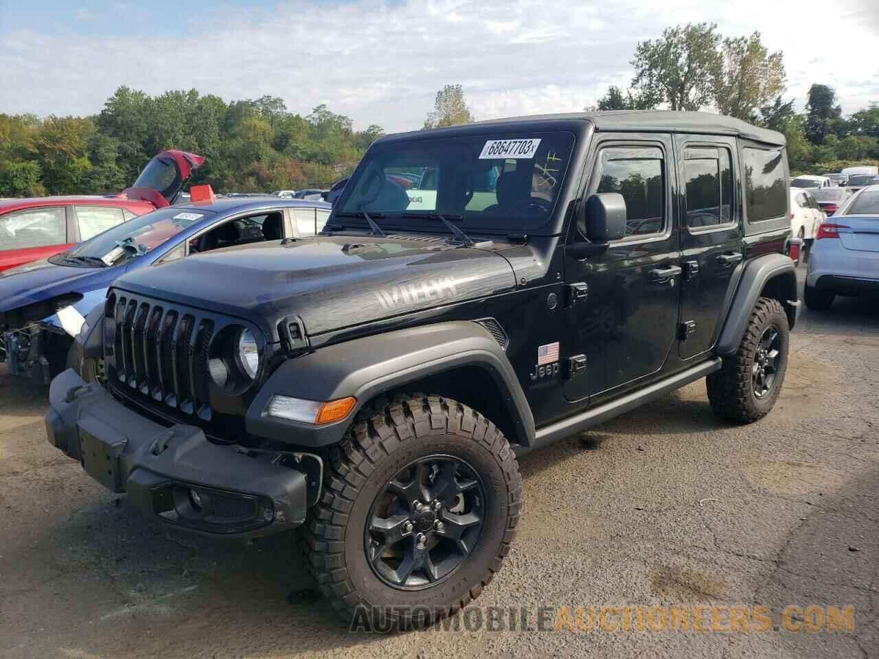 1C4HJXDG1NW189729 JEEP WRANGLER 2022