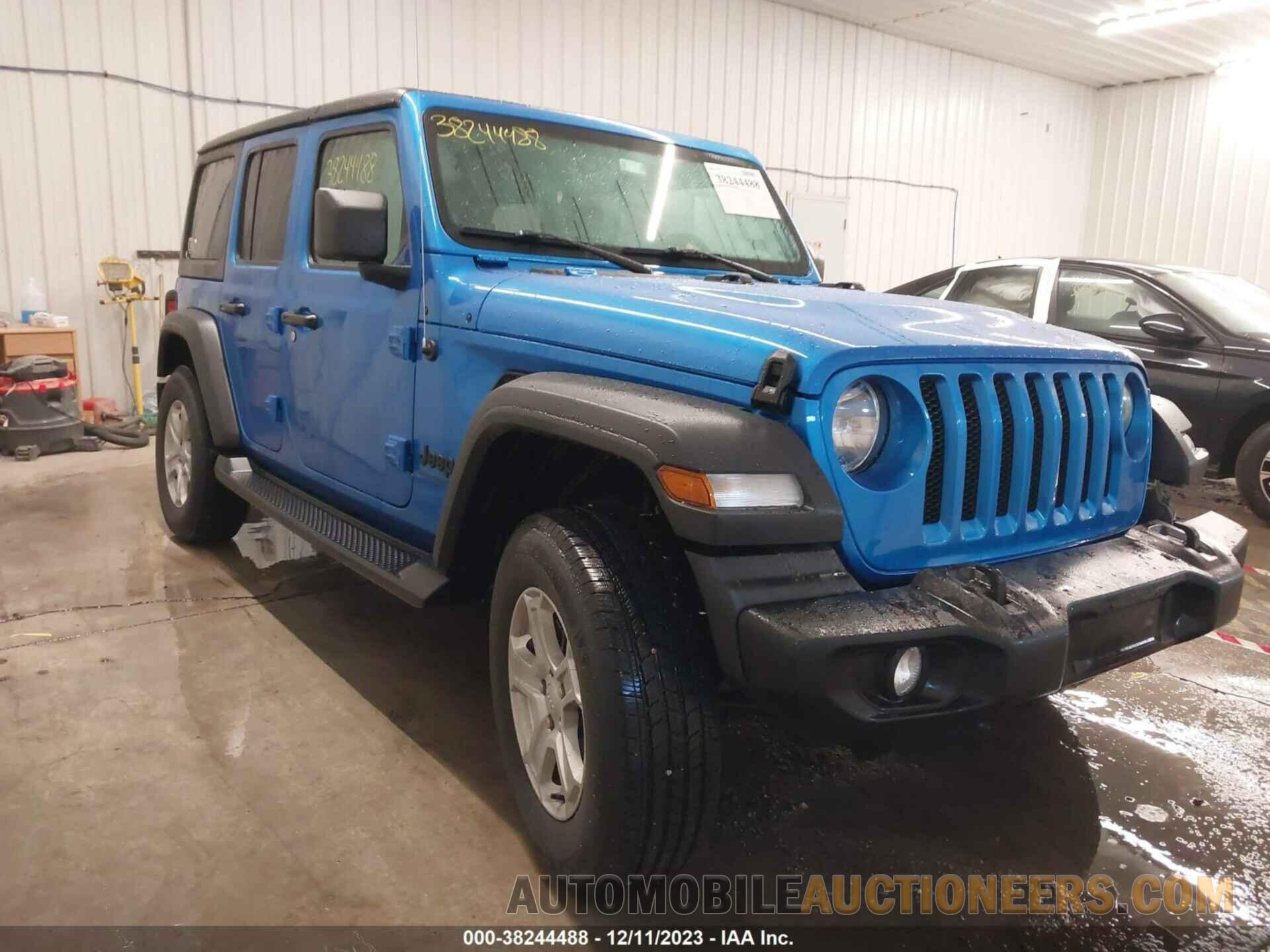 1C4HJXDG1NW208263 JEEP WRANGLER UNLIMITED 2022