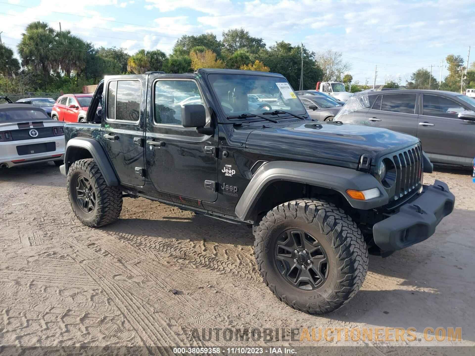 1C4HJXDG1NW238010 JEEP WRANGLER UNLIMITED 2022