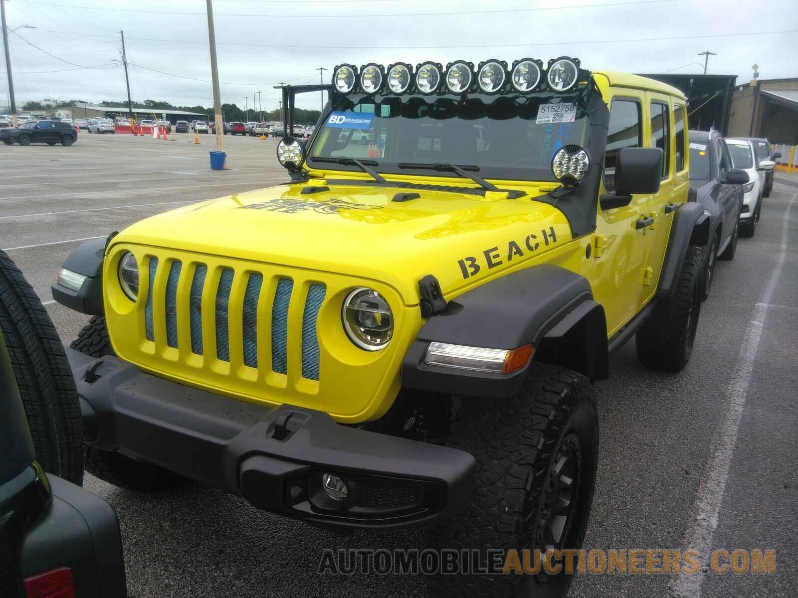 1C4HJXDG1NW243109 Jeep Wrangler Unlimited 2022