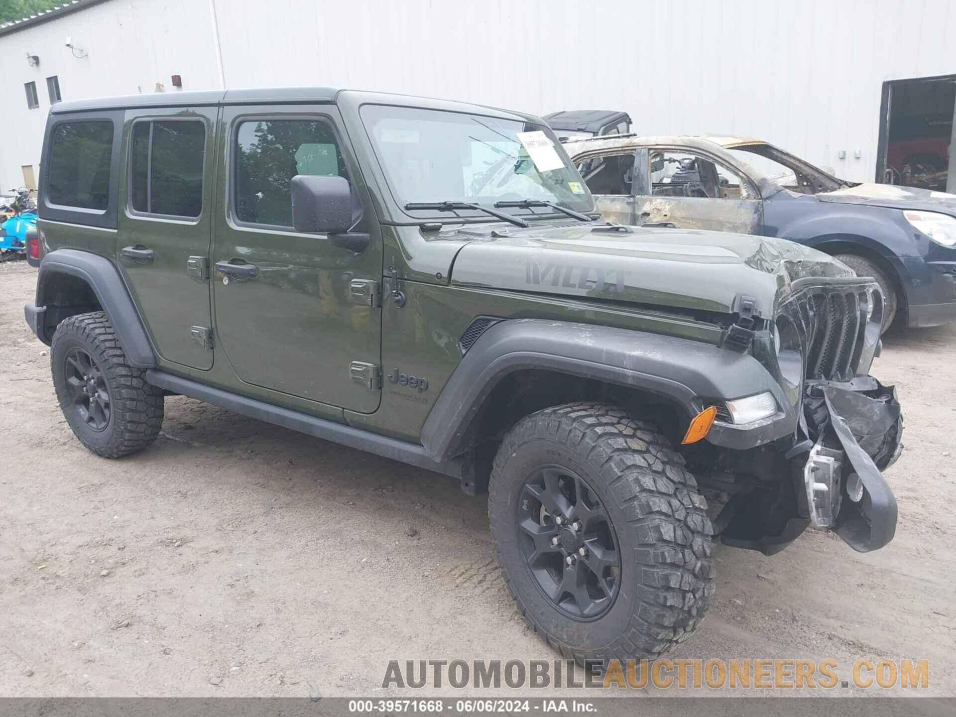 1C4HJXDG1NW277860 JEEP WRANGLER UNLIMITED 2022