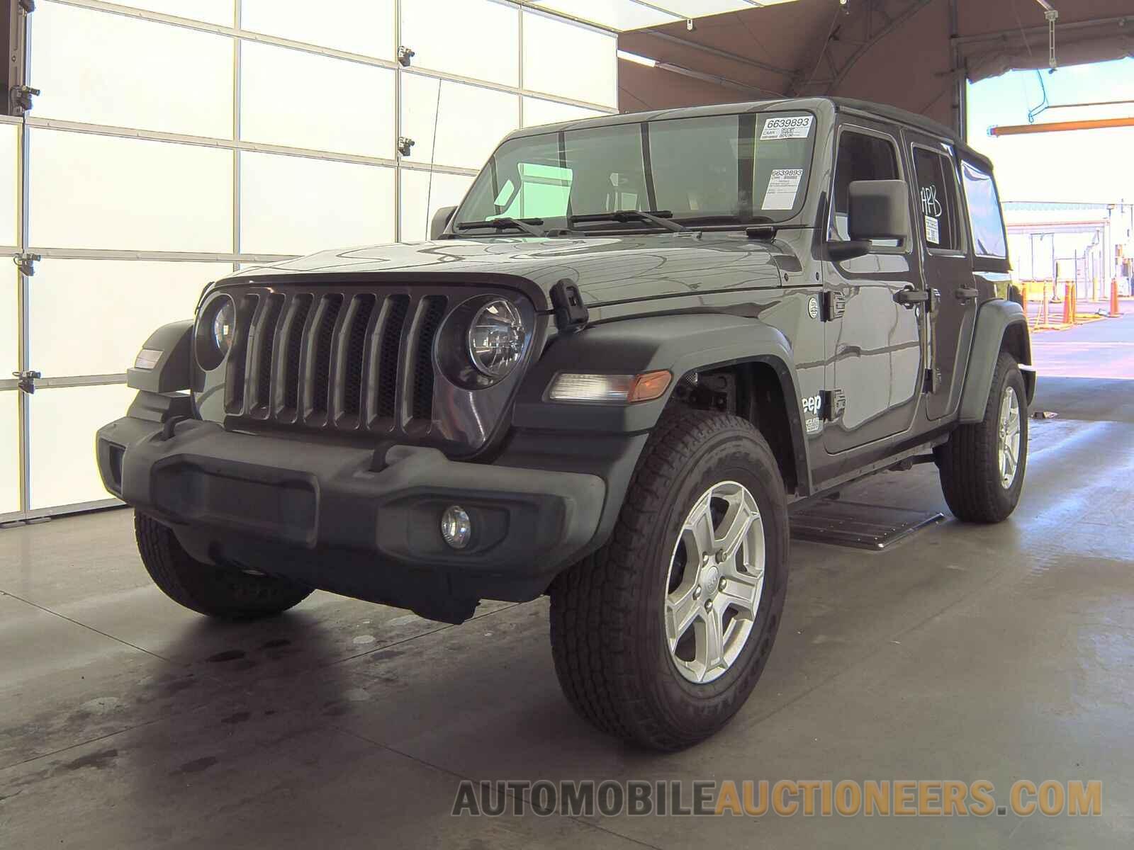 1C4HJXDG2KW643014 Jeep Wrangler Unlimited 2019