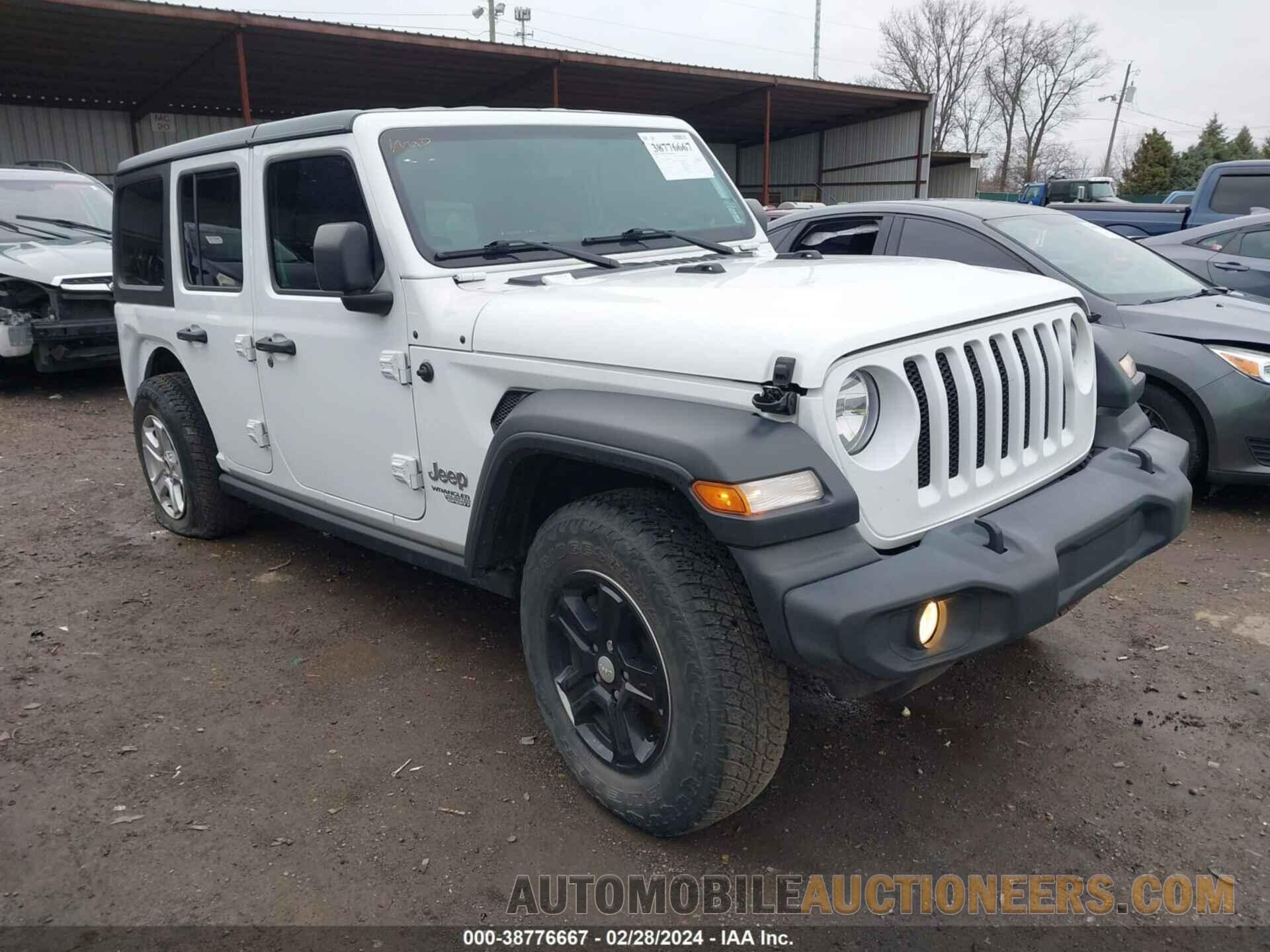 1C4HJXDG2LW200766 JEEP WRANGLER UNLIMITED 2020