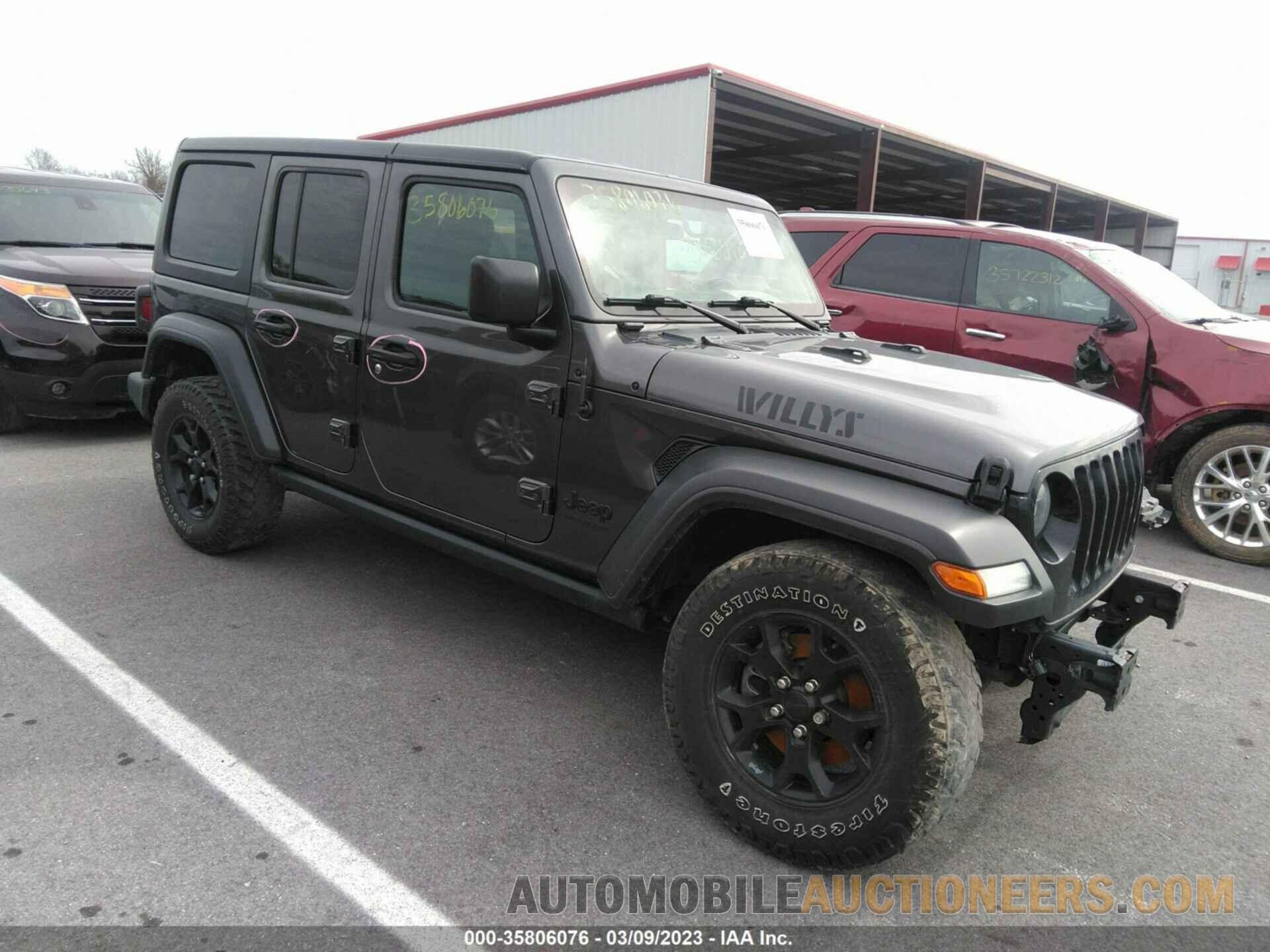 1C4HJXDG2LW216644 JEEP WRANGLER UNLIMITED 2020