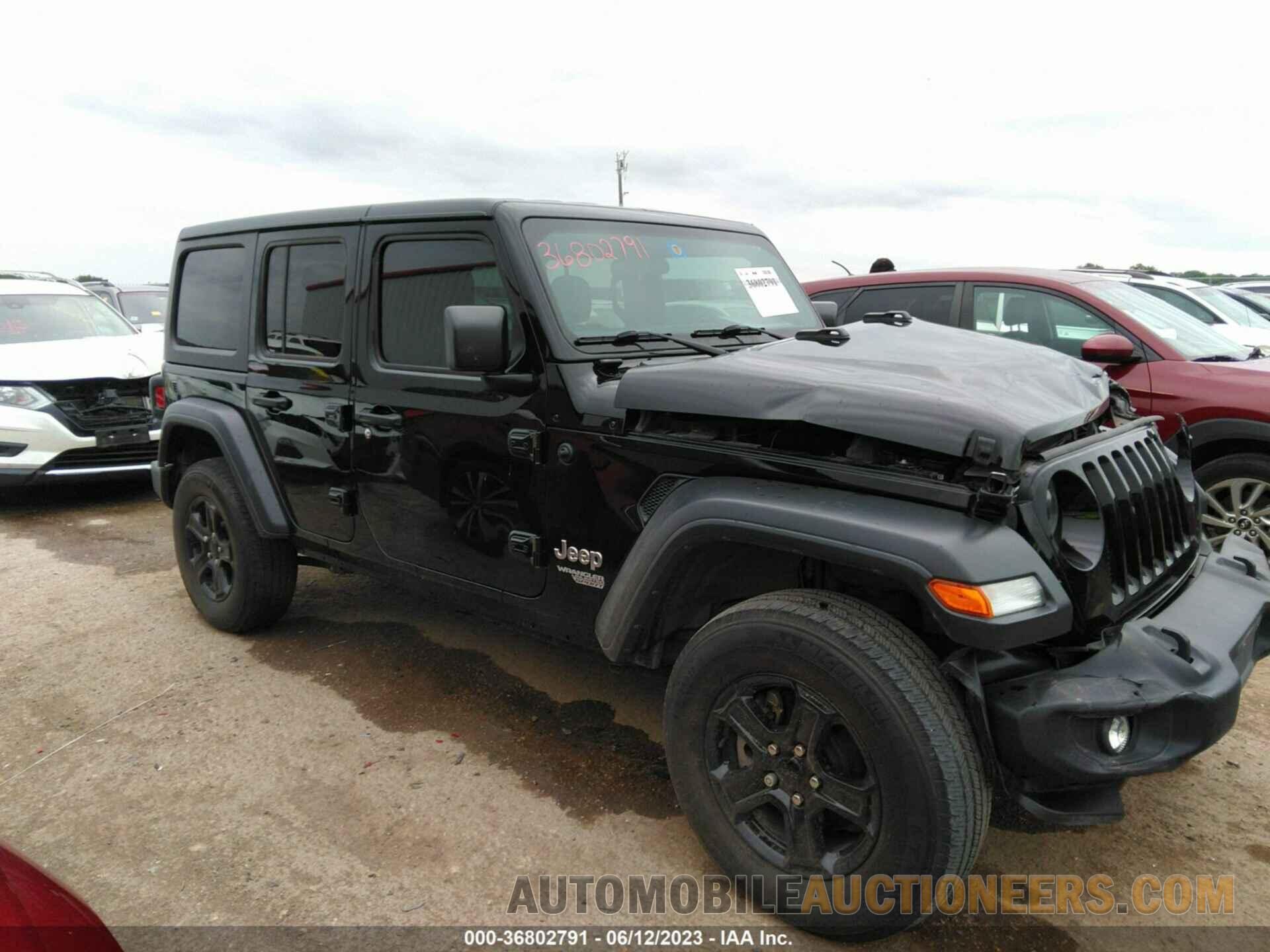 1C4HJXDG2LW237624 JEEP WRANGLER UNLIMITED 2020