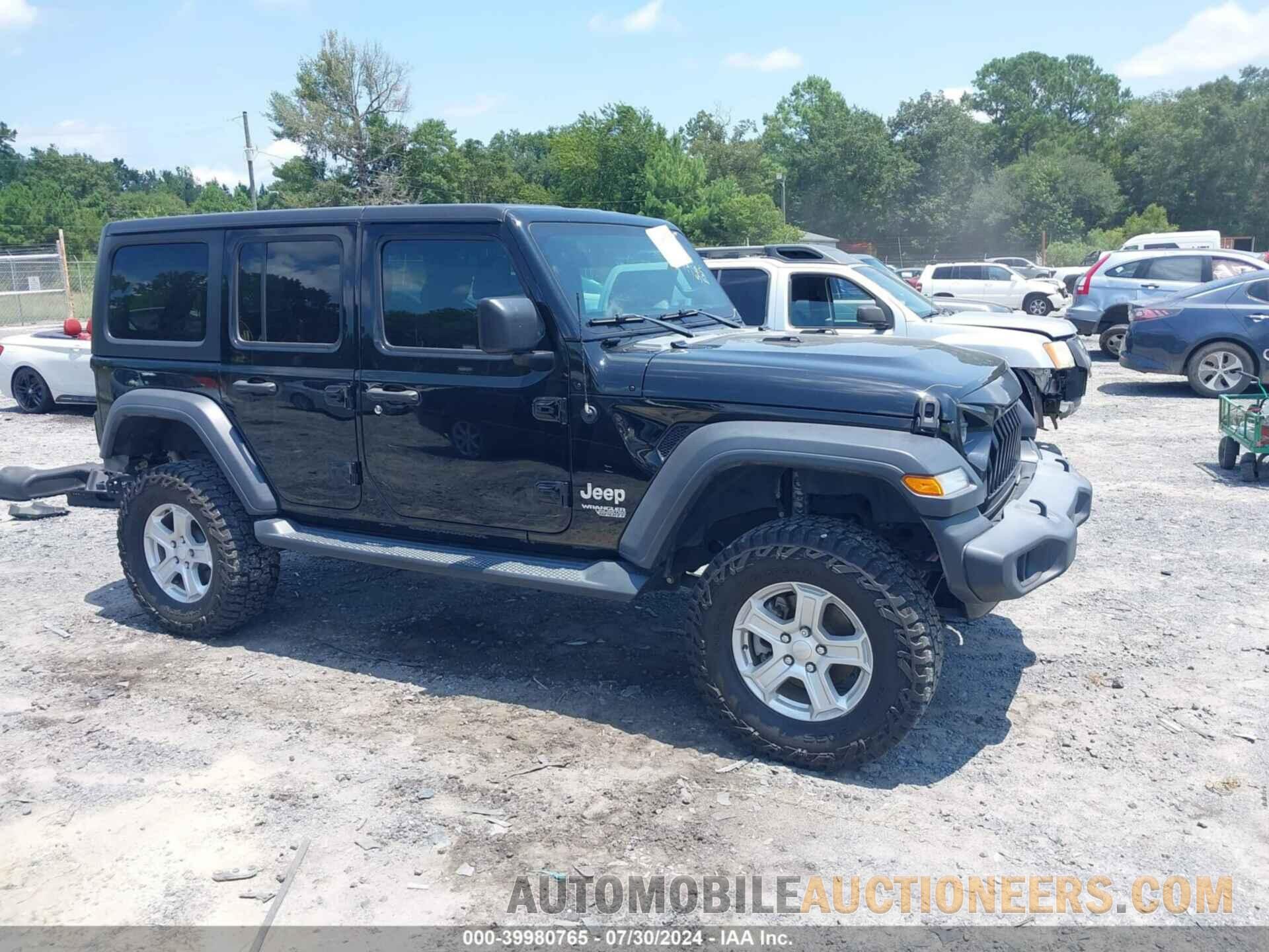 1C4HJXDG2LW264337 JEEP WRANGLER UNLIMITED 2020