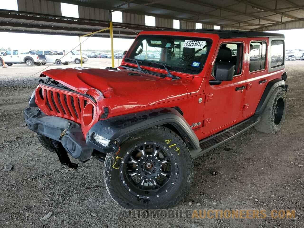 1C4HJXDG2LW267304 JEEP WRANGLER 2020