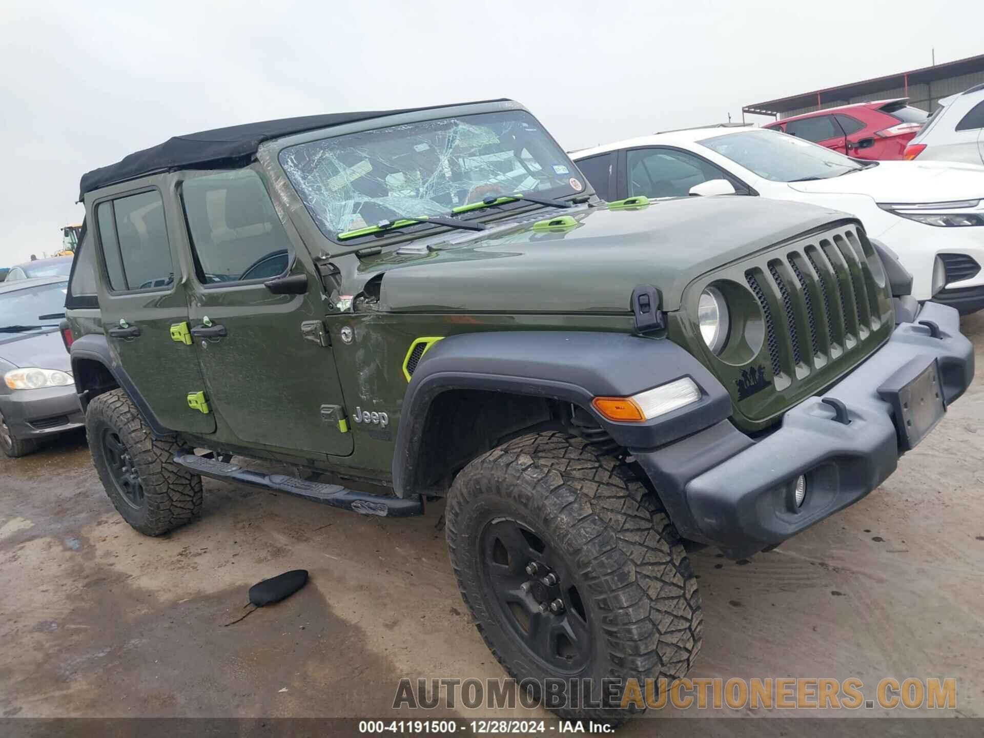 1C4HJXDG2LW310684 JEEP WRANGLER UNLIMITED 2020