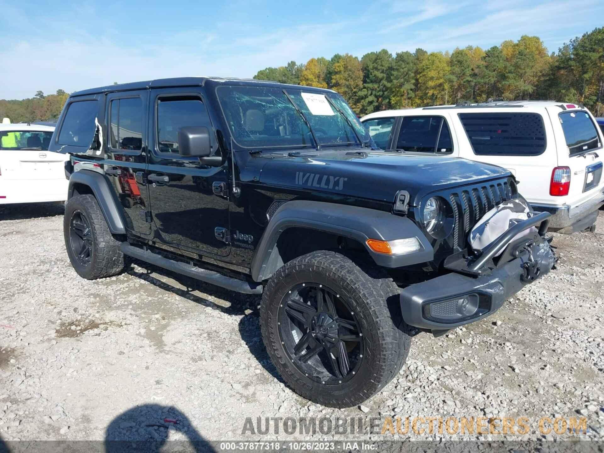 1C4HJXDG2LW322768 JEEP WRANGLER UNLIMITED 2020