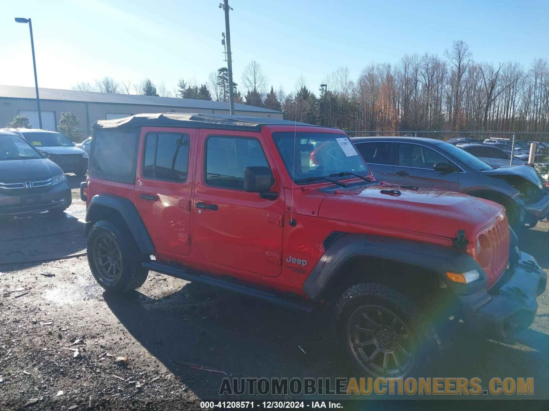 1C4HJXDG2LW341045 JEEP WRANGLER UNLIMITED 2020