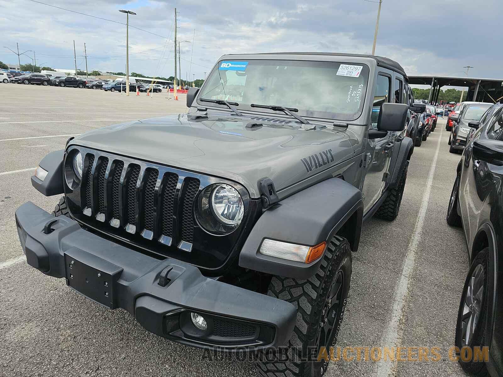 1C4HJXDG2MW604619 Jeep Wrangler Unlimited 2021