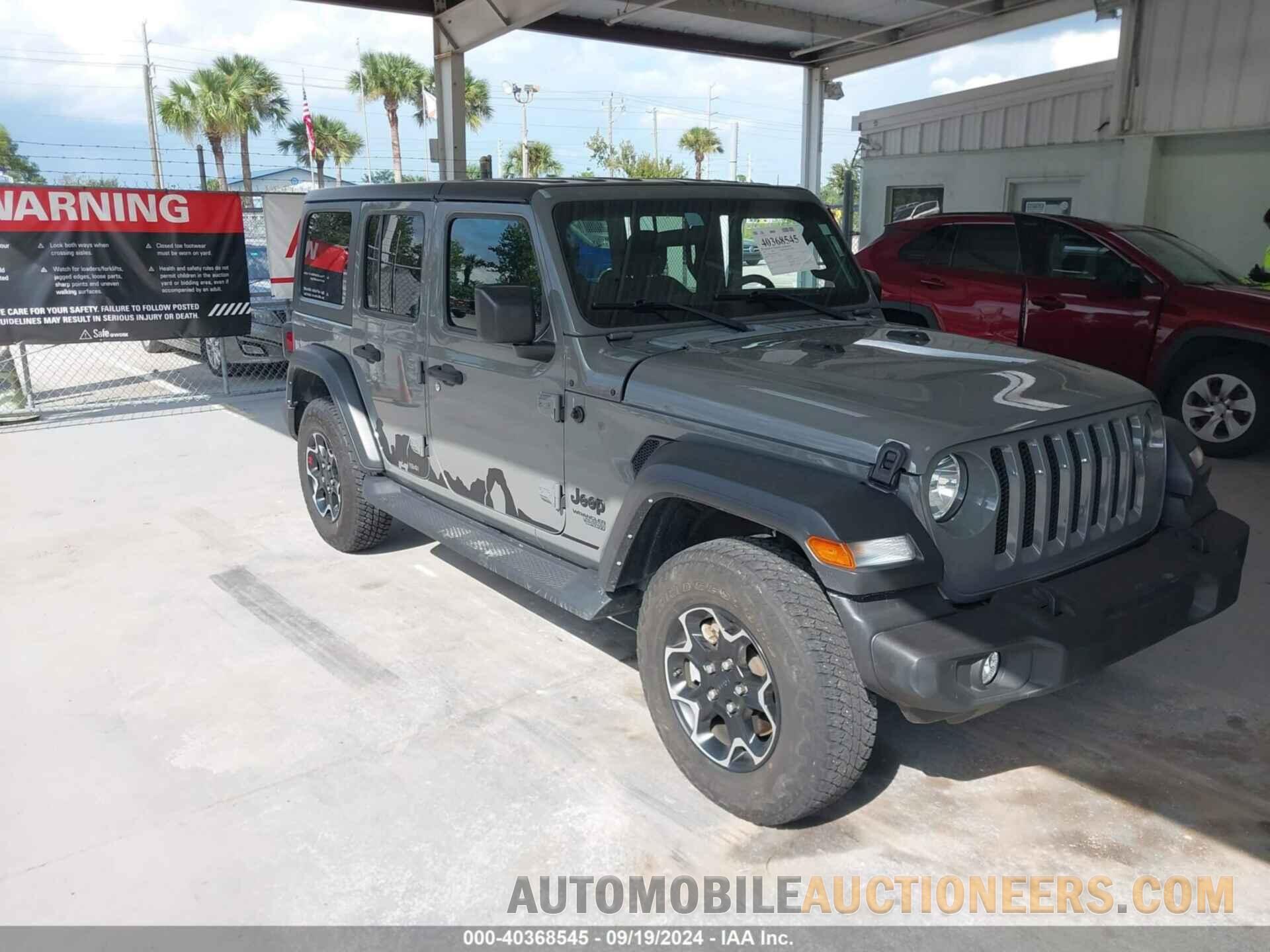 1C4HJXDG2MW701741 JEEP WRANGLER UNLIMITED 2021