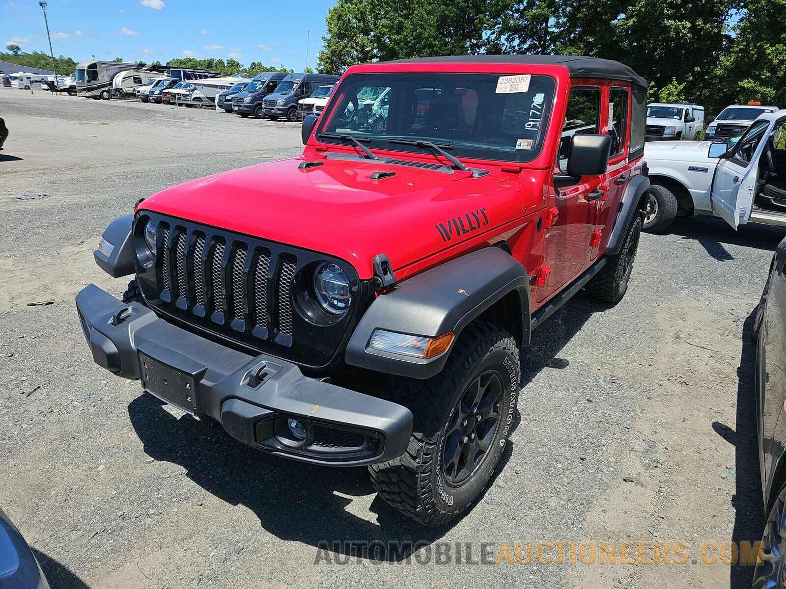 1C4HJXDG2NW191778 Jeep Wrangler Unlimited 2022