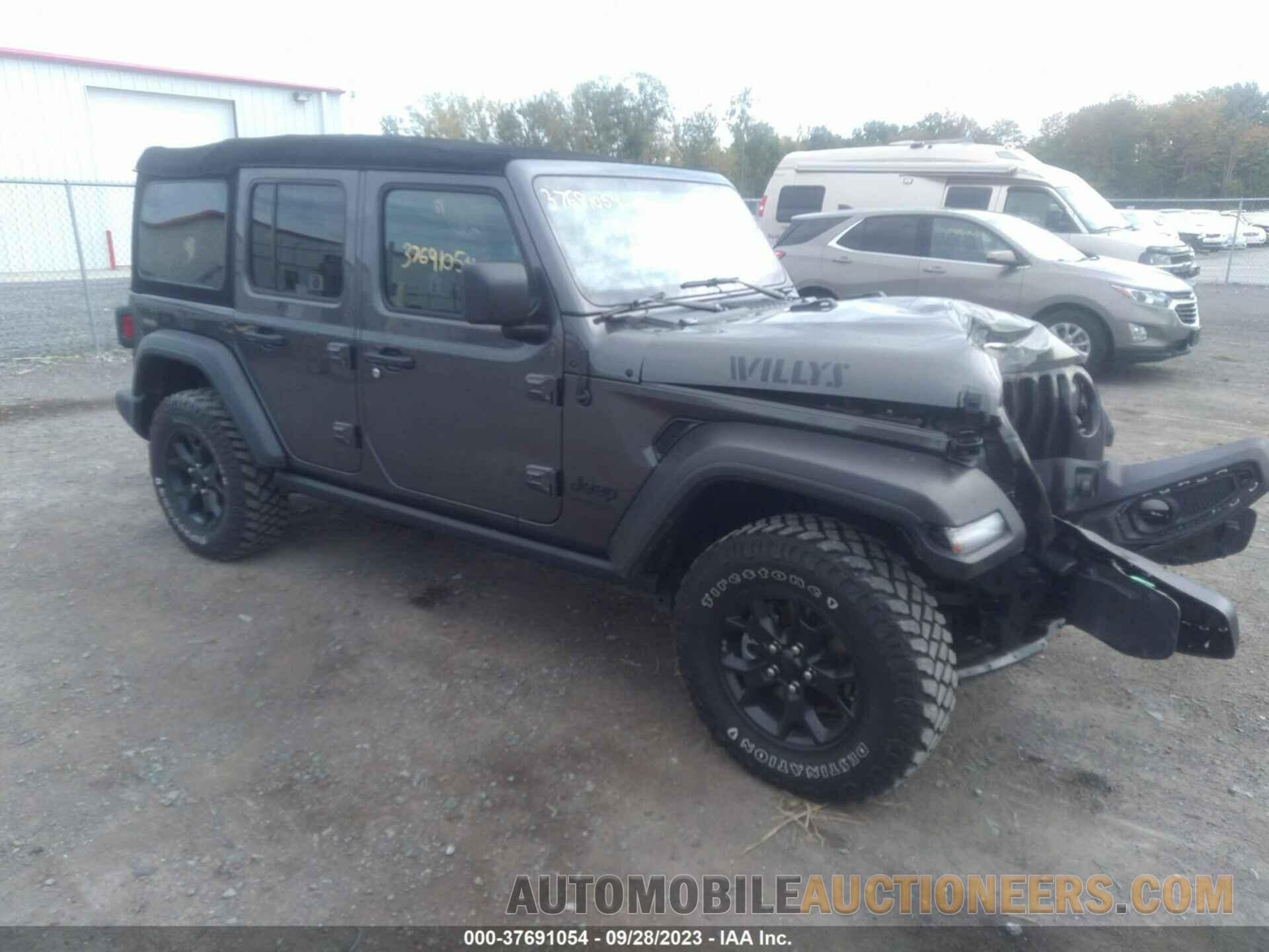 1C4HJXDG2NW238114 JEEP WRANGLER 2022