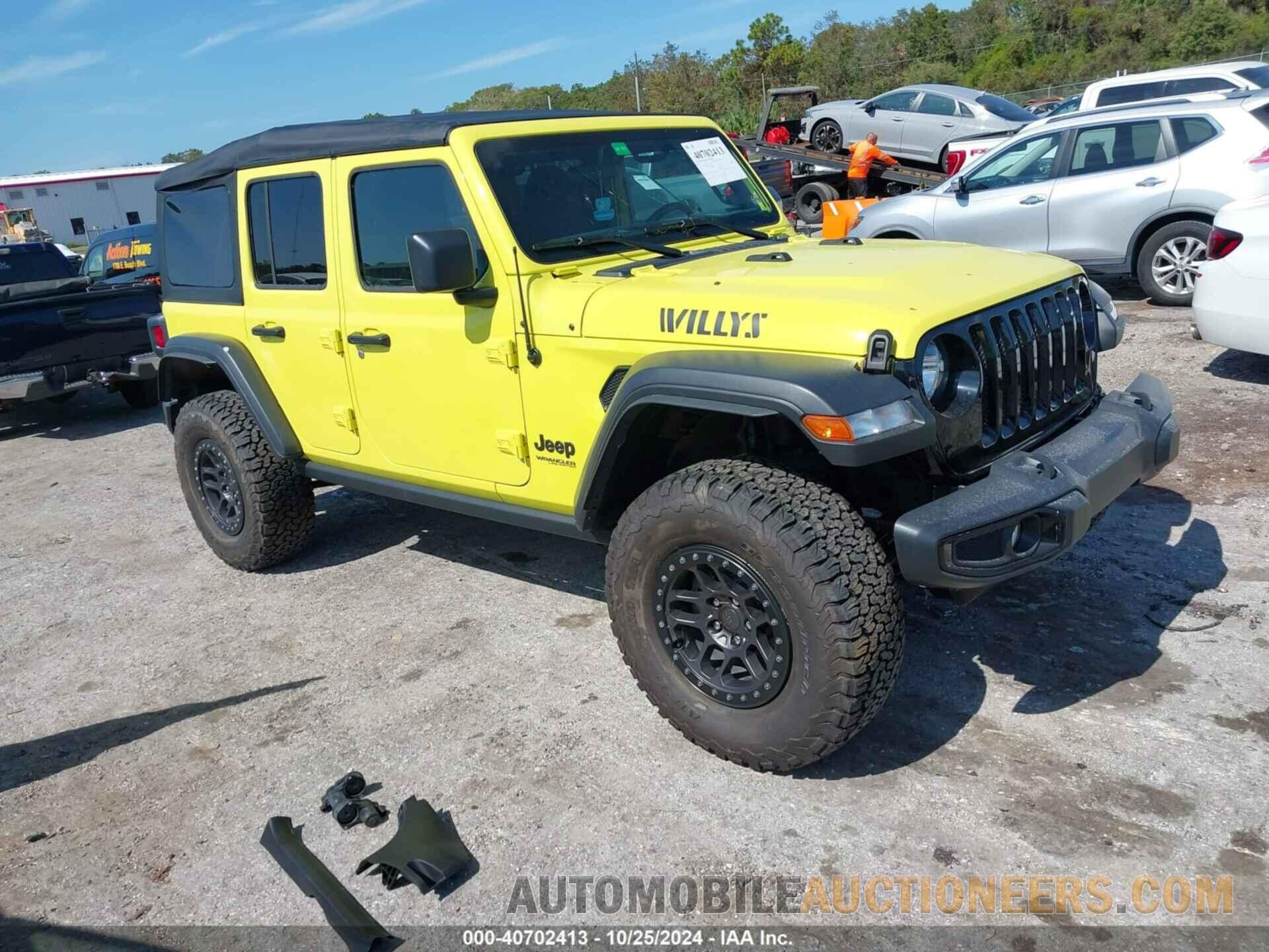 1C4HJXDG2NW277043 JEEP WRANGLER UNLIMITED 2022