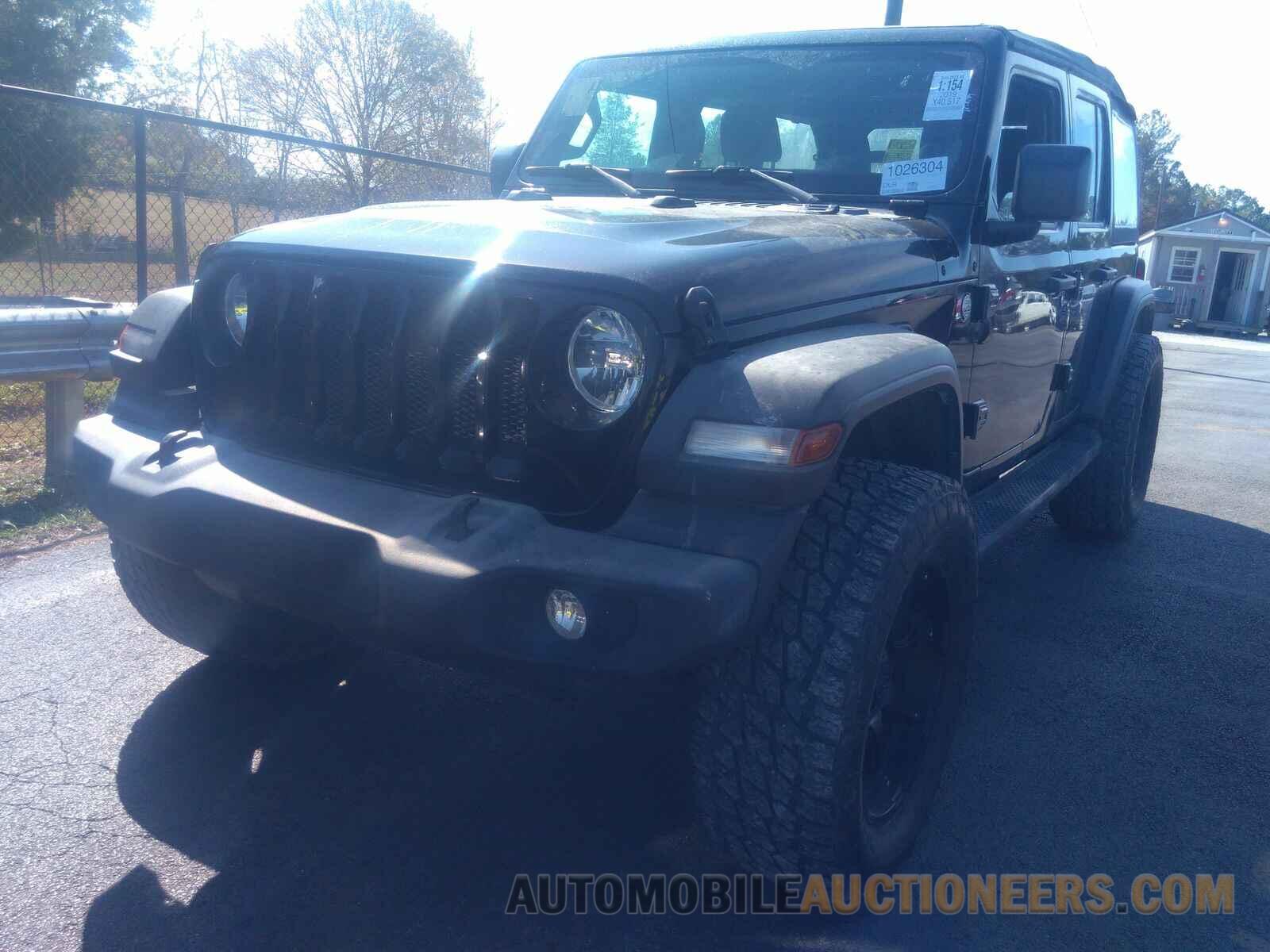 1C4HJXDG3KW501805 Jeep Wrangler Unlimited 2019