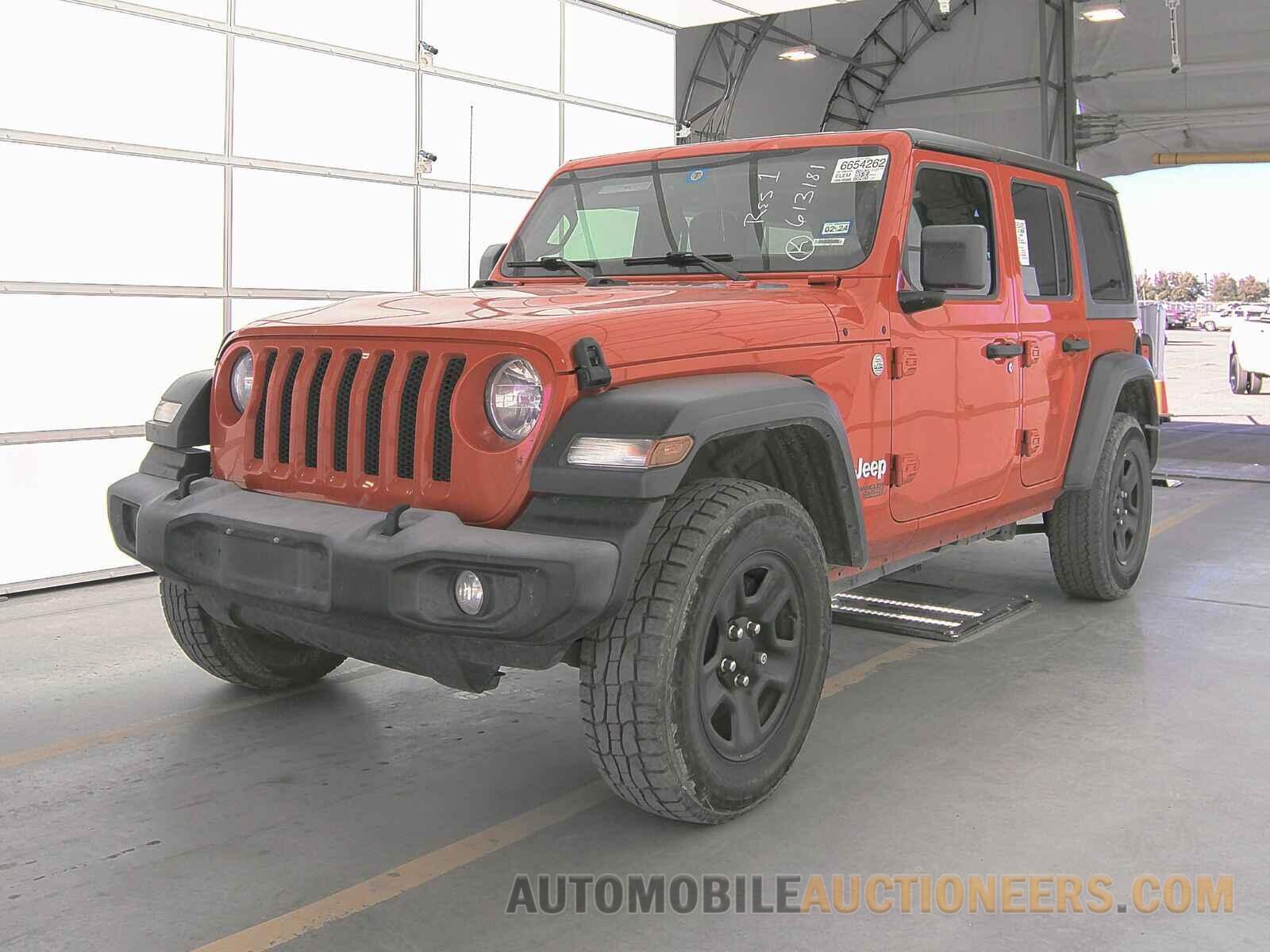 1C4HJXDG3KW613181 Jeep Wrangler Unlimited 2019