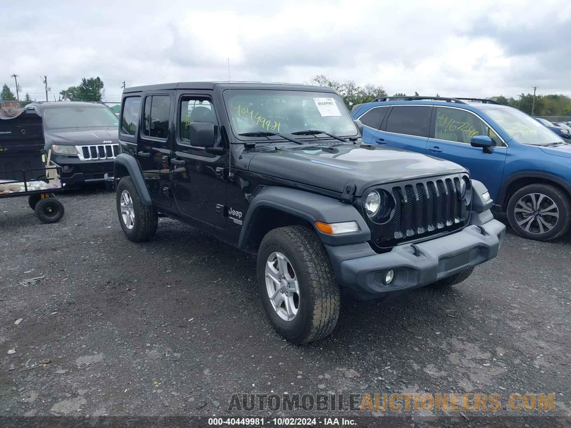 1C4HJXDG3KW627467 JEEP WRANGLER UNLIMITED 2019