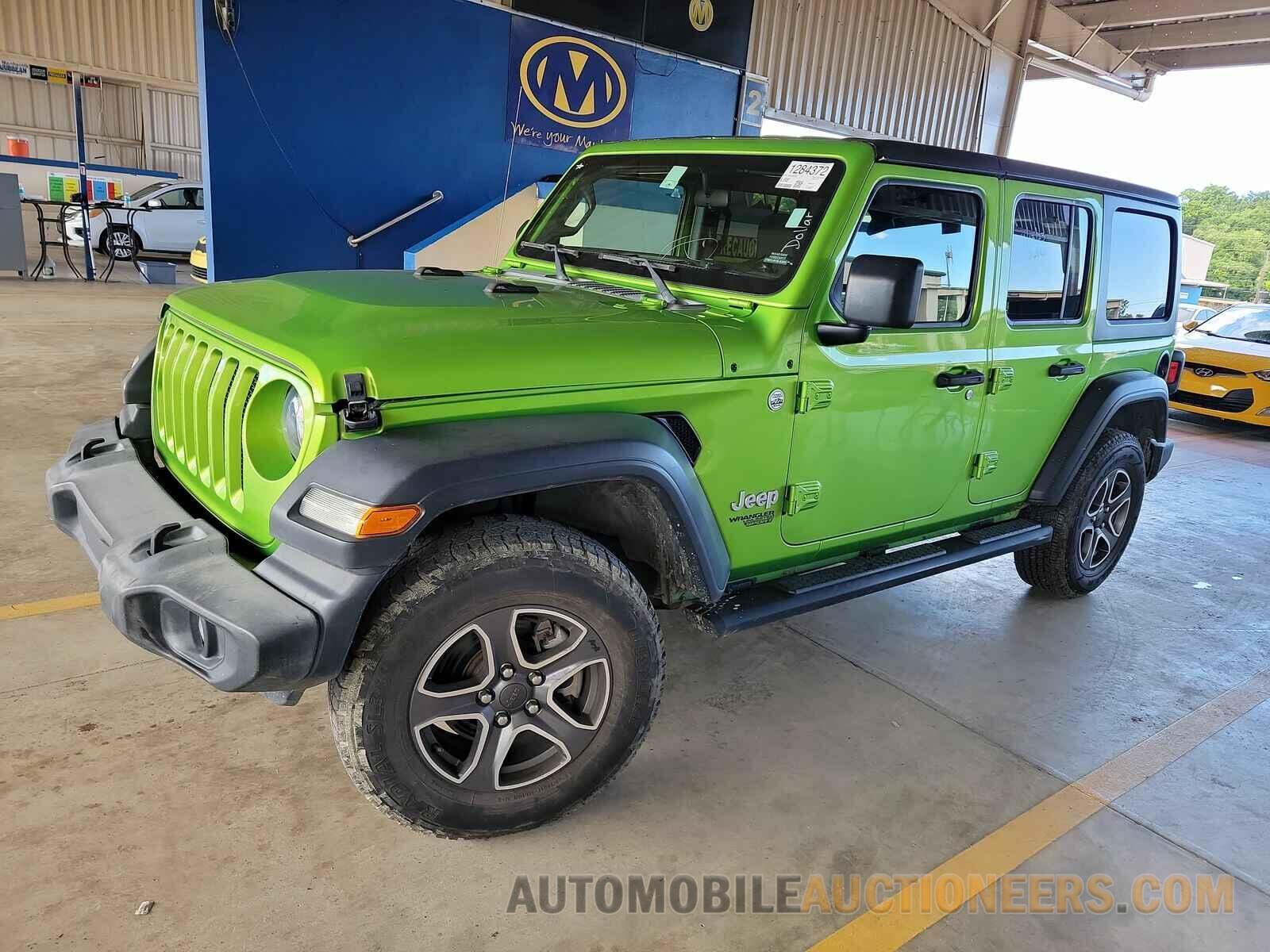 1C4HJXDG3LW164022 Jeep Wrangler Unlimited 2020