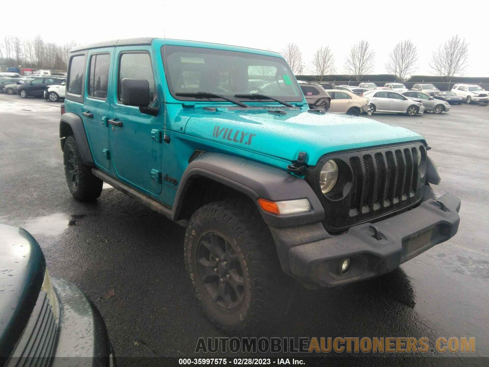 1C4HJXDG3LW169267 JEEP WRANGLER UNLIMITED 2020