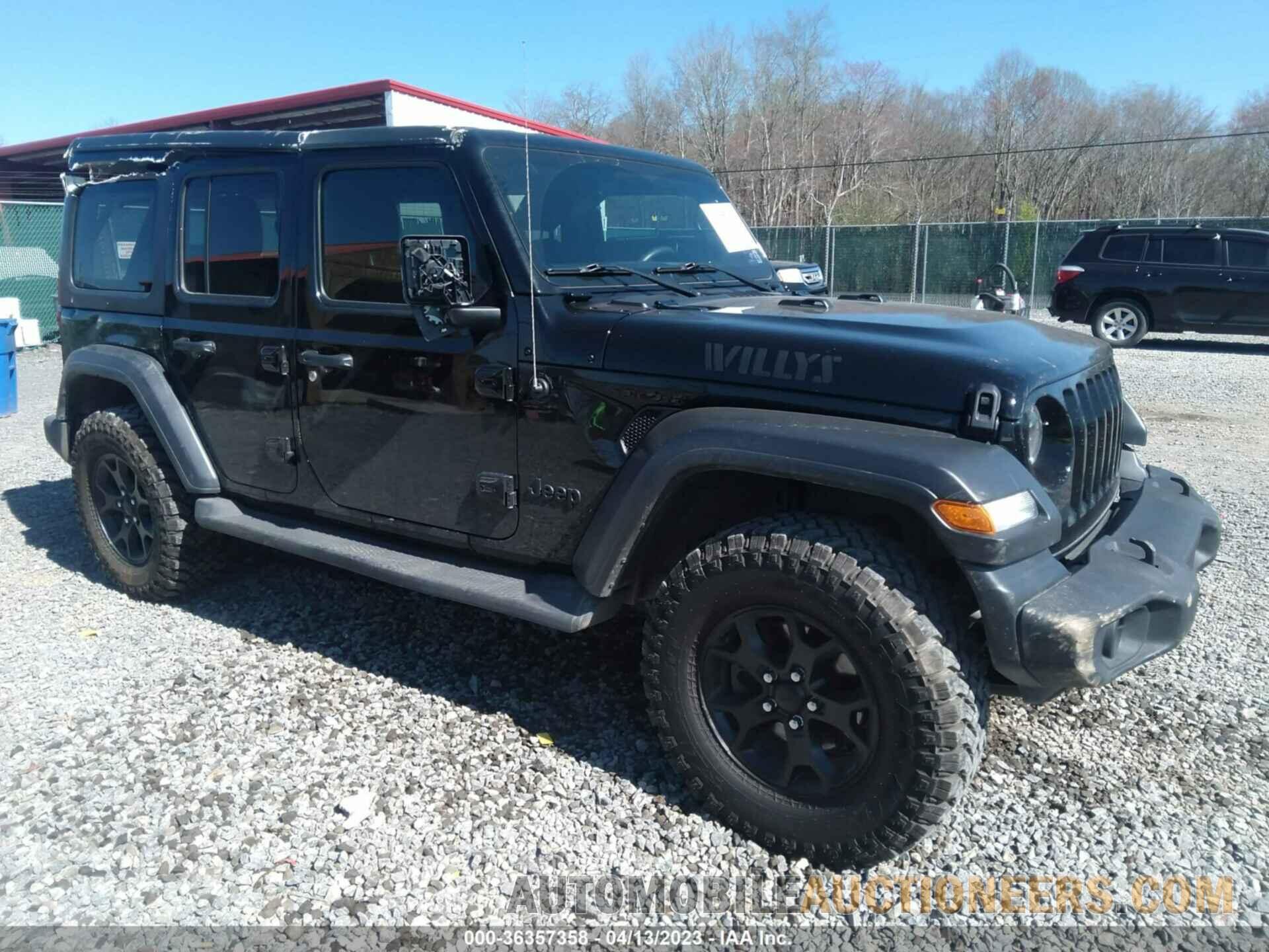 1C4HJXDG3LW234599 JEEP WRANGLER UNLIMITED 2020