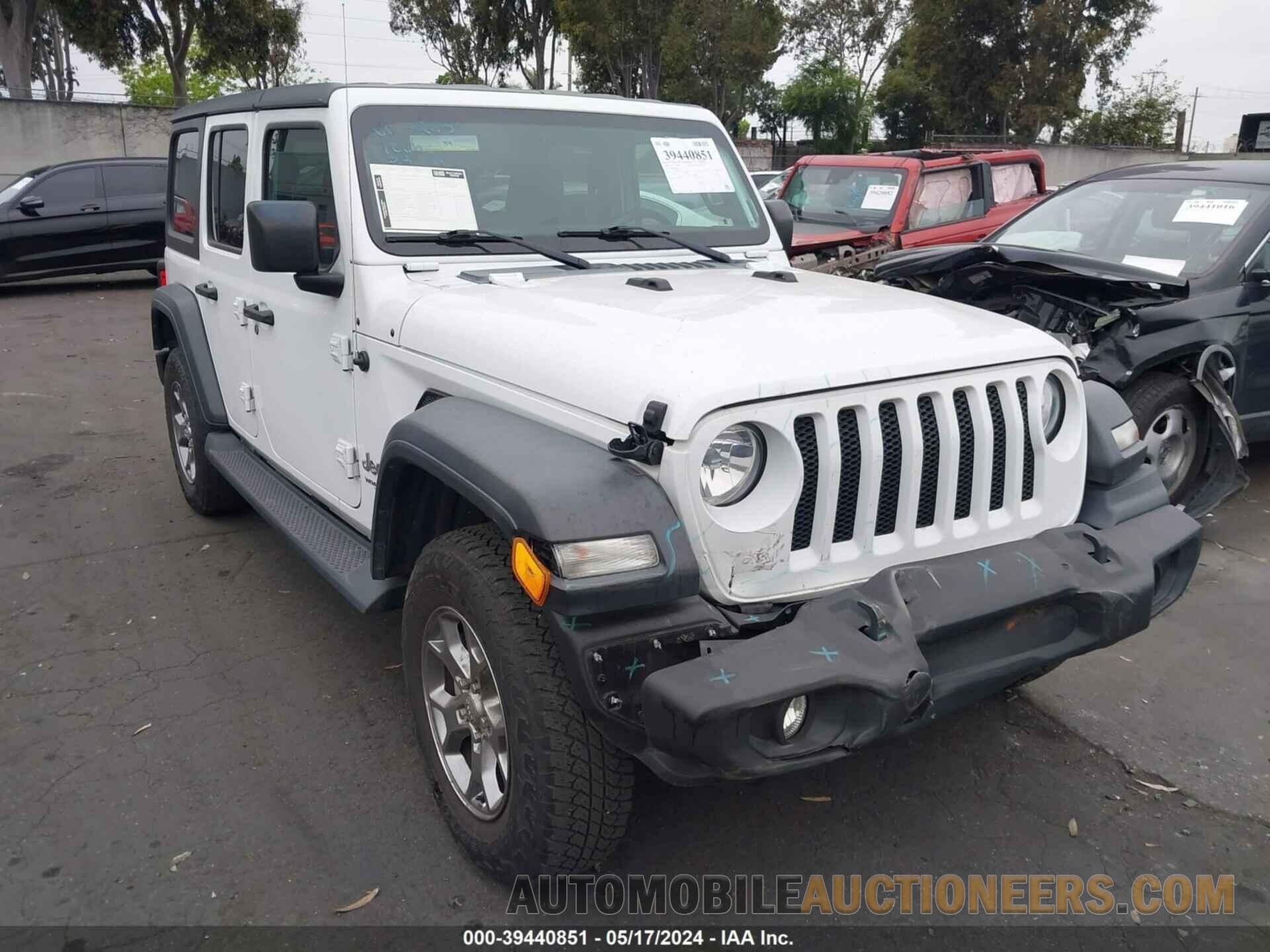 1C4HJXDG3LW274505 JEEP WRANGLER UNLIMITED 2020