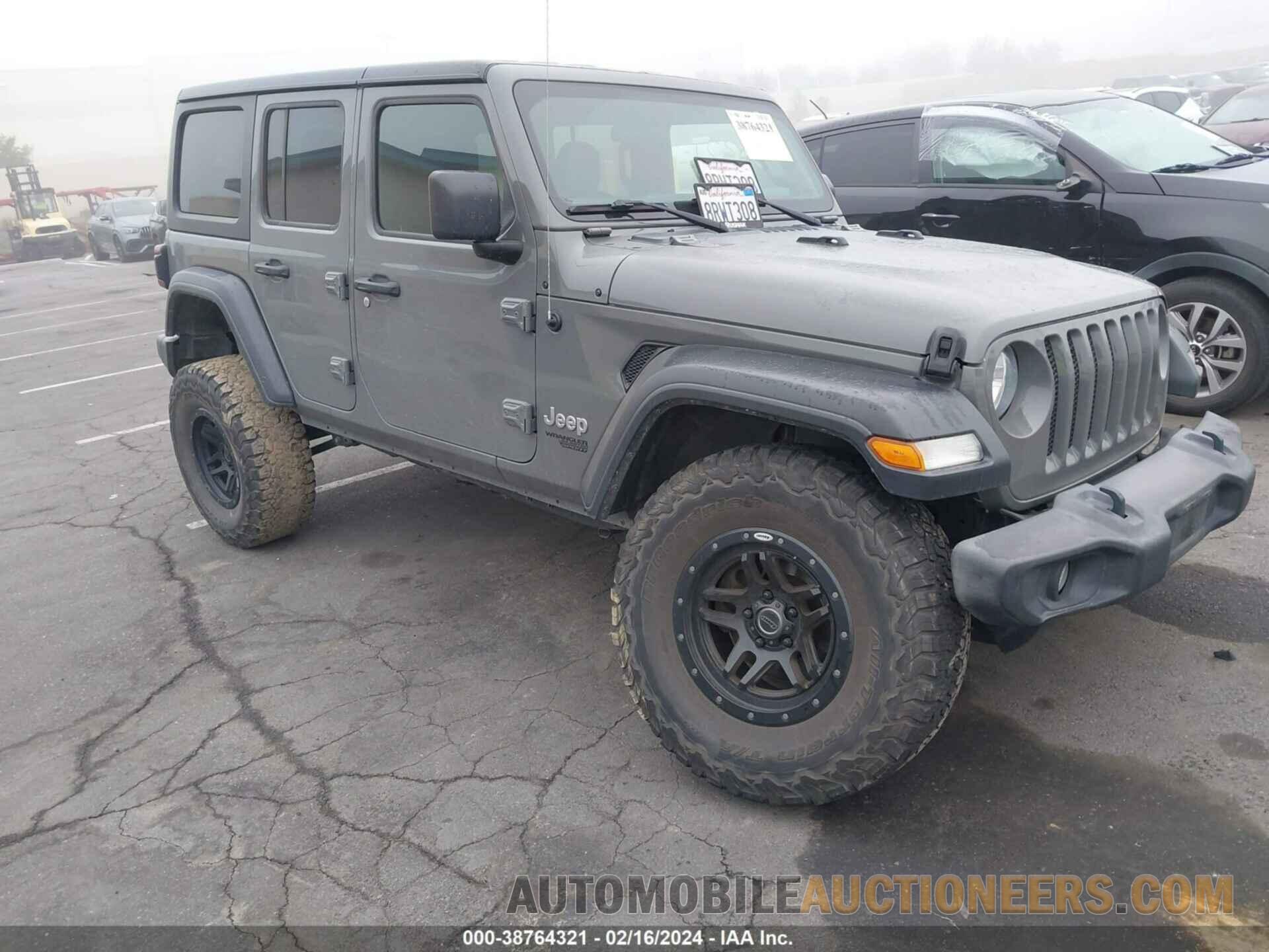 1C4HJXDG3LW284421 JEEP WRANGLER UNLIMITED 2020