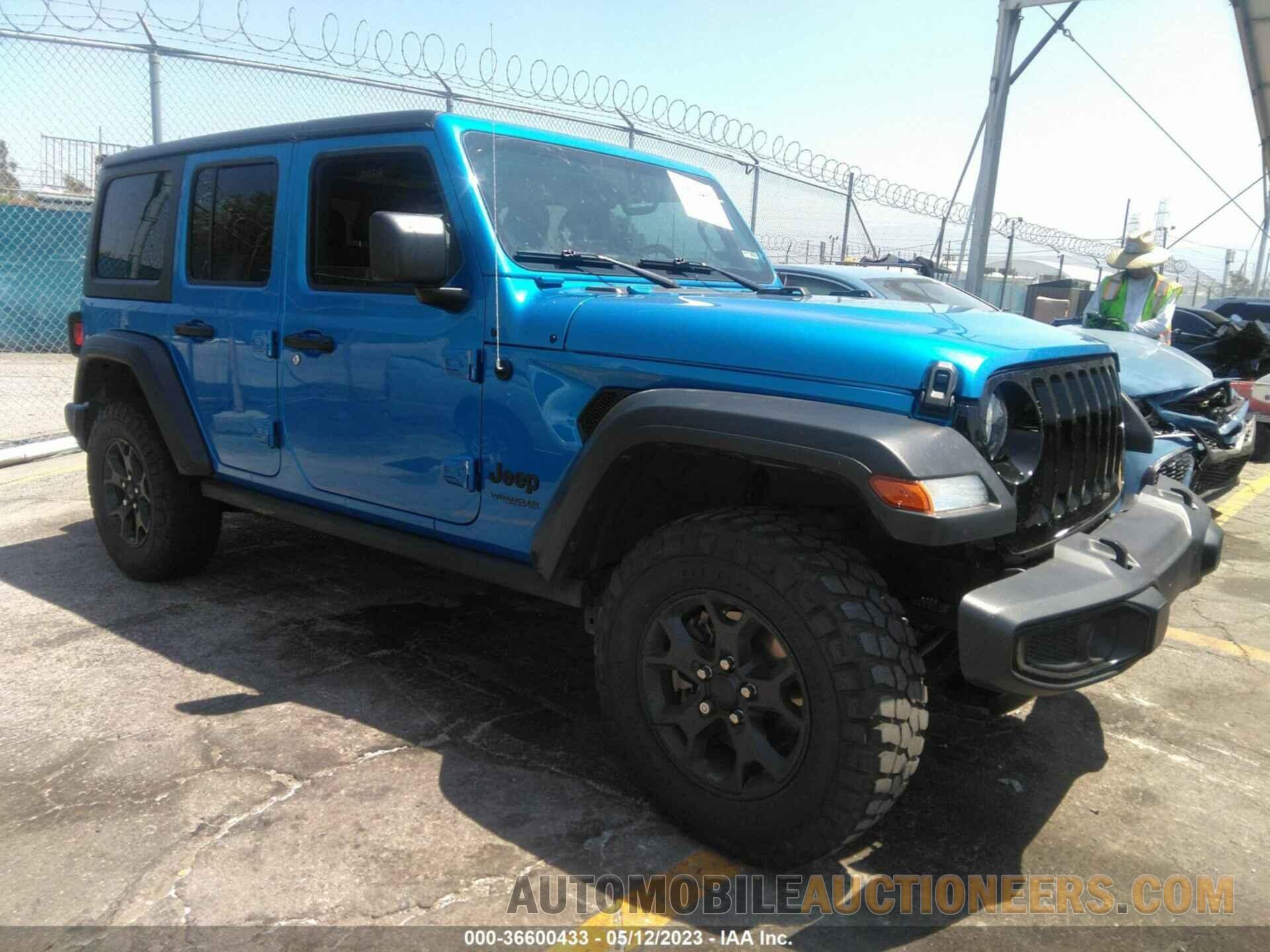 1C4HJXDG3MW720637 JEEP WRANGLER UNLIMITED 2021