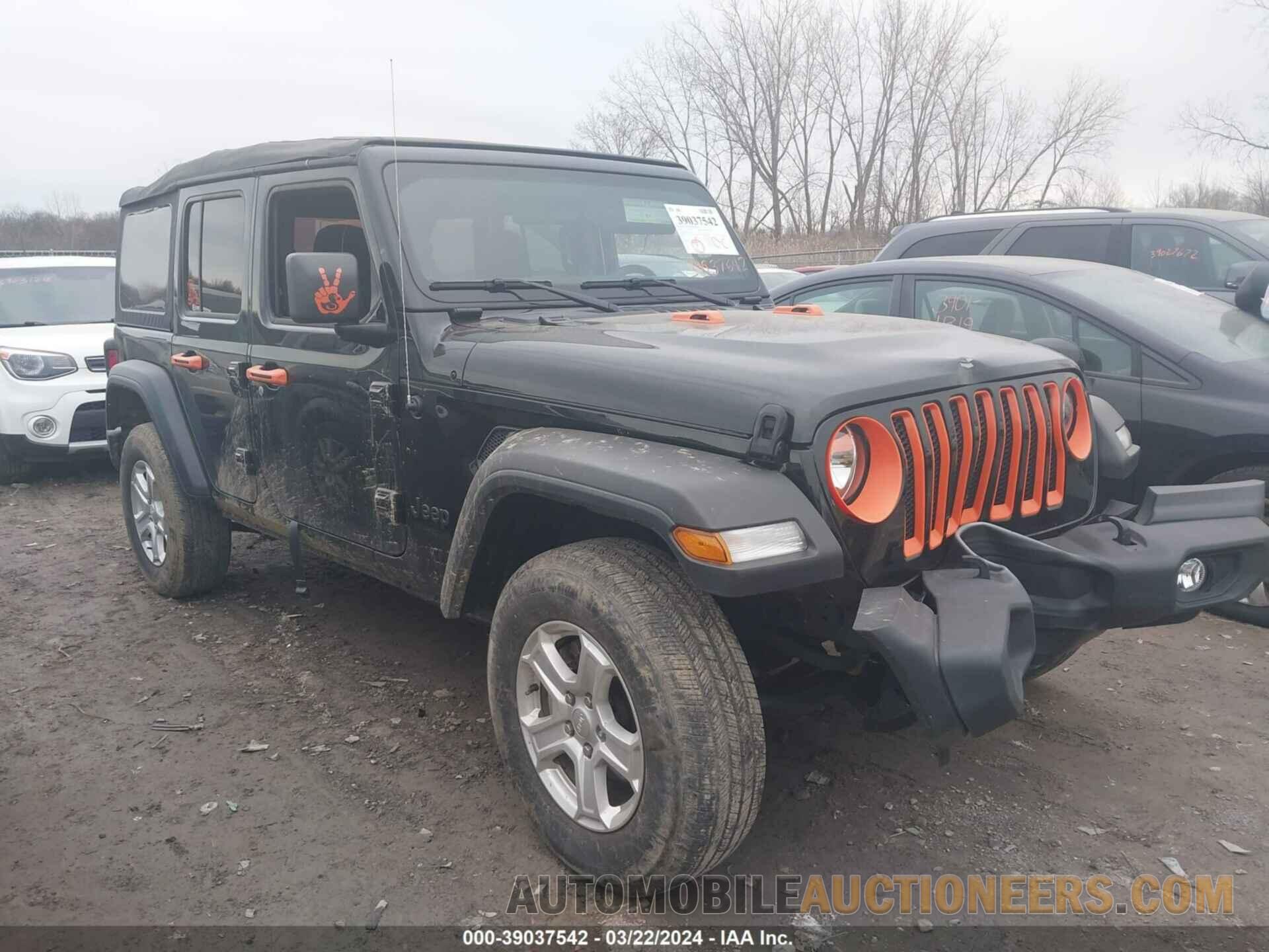 1C4HJXDG3NW141343 JEEP WRANGLER UNLIMITED 2022