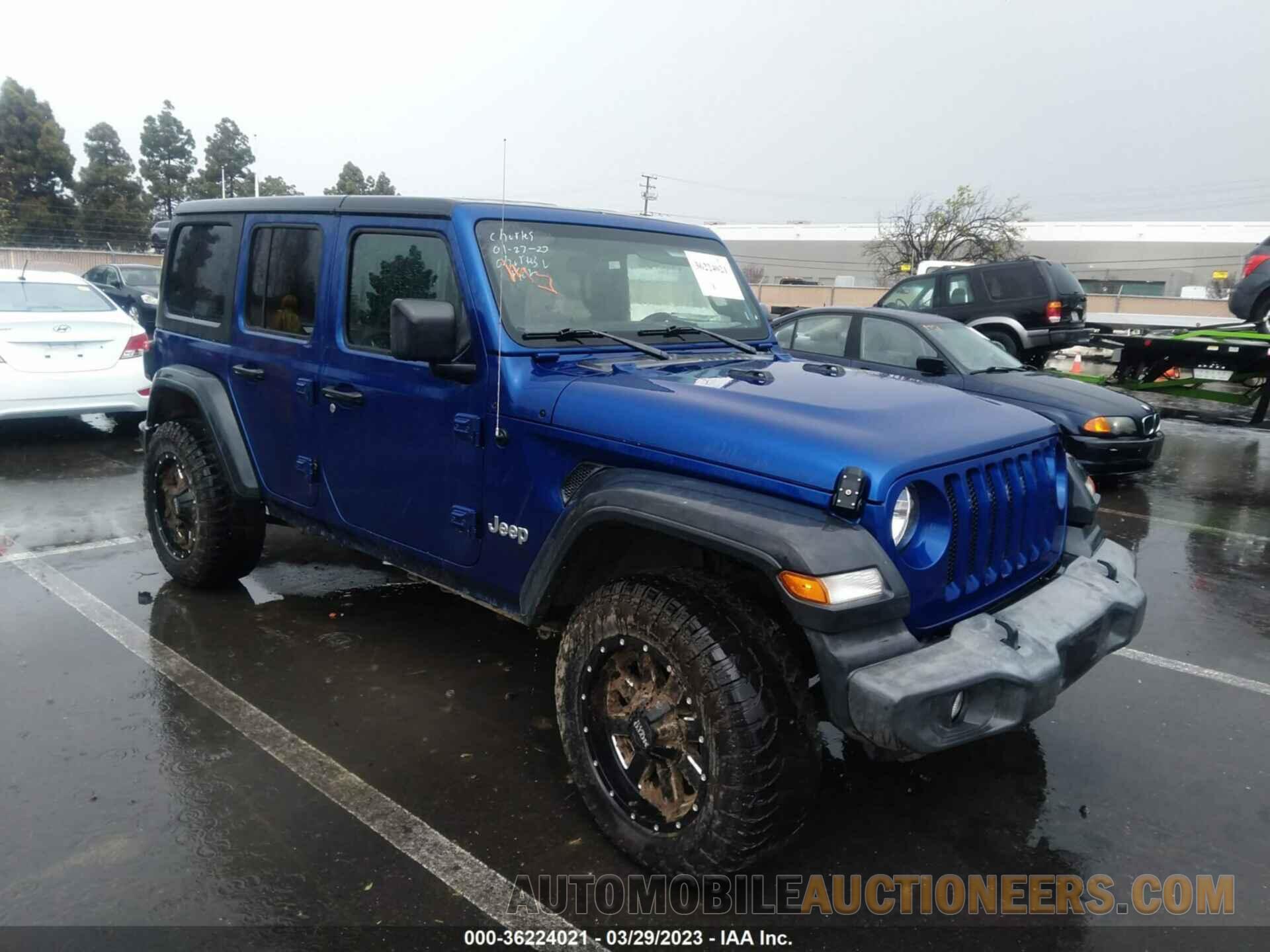 1C4HJXDG4KW568171 JEEP WRANGLER UNLIMITED 2019