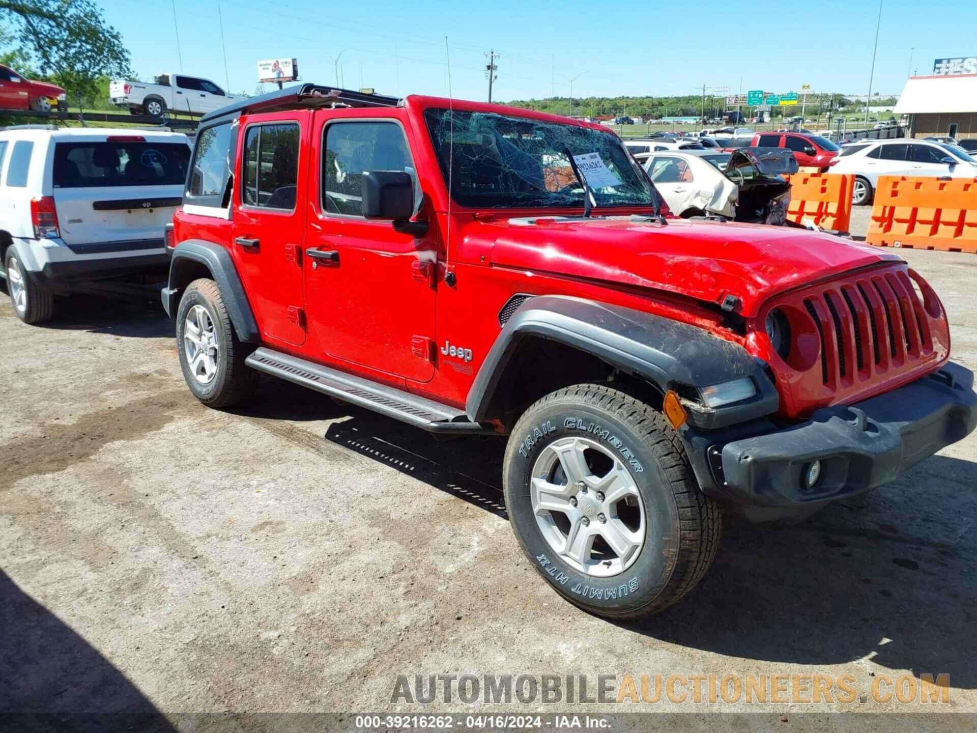 1C4HJXDG4LW219268 JEEP WRANGLER UNLIMITED 2020