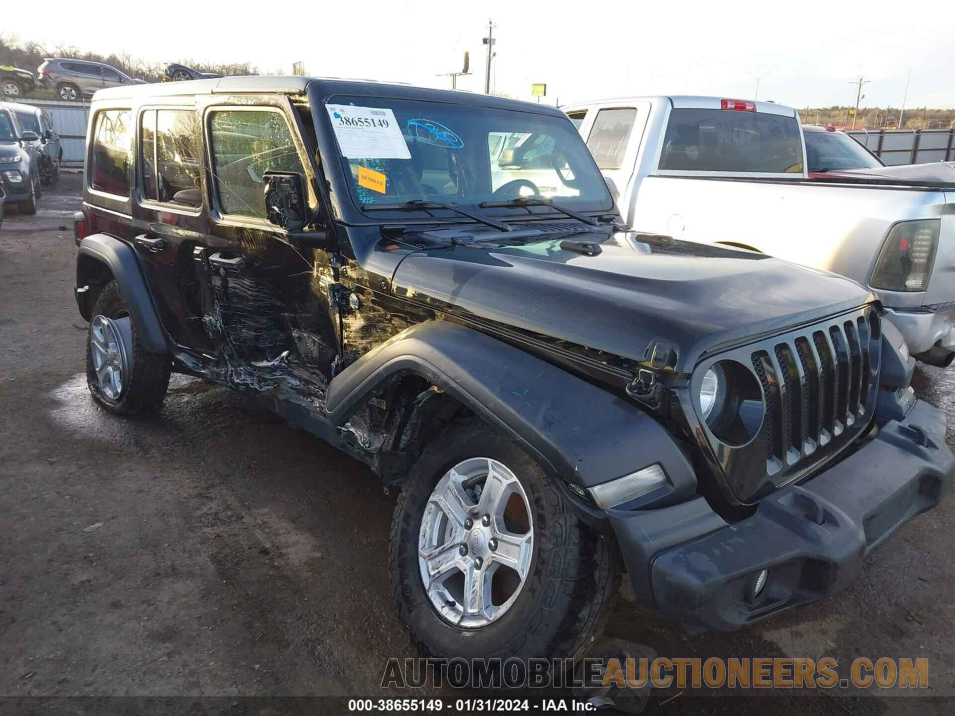 1C4HJXDG4LW298411 JEEP WRANGLER UNLIMITED 2020