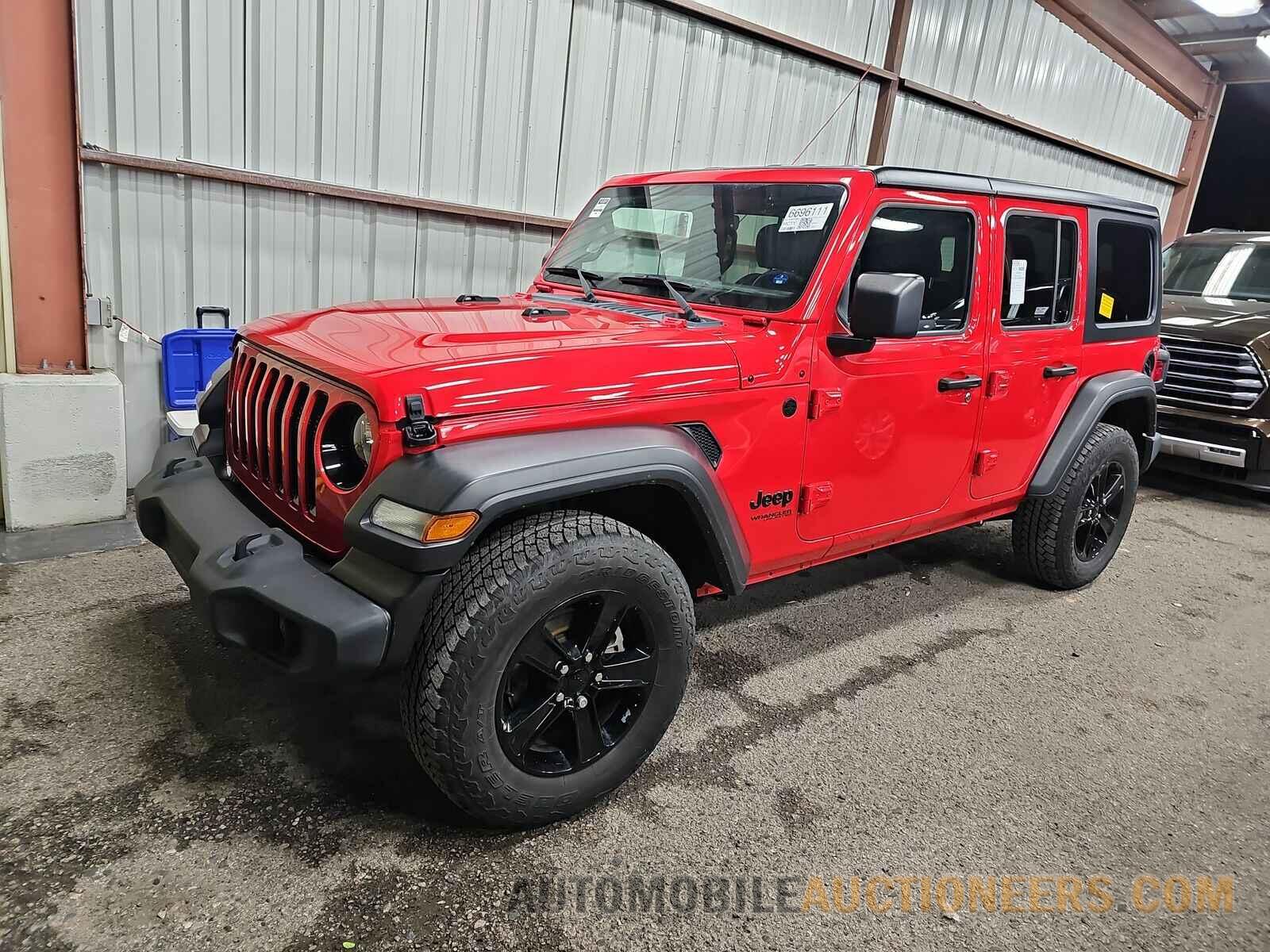 1C4HJXDG4MW607666 Jeep Wrangler Unlimited 2021