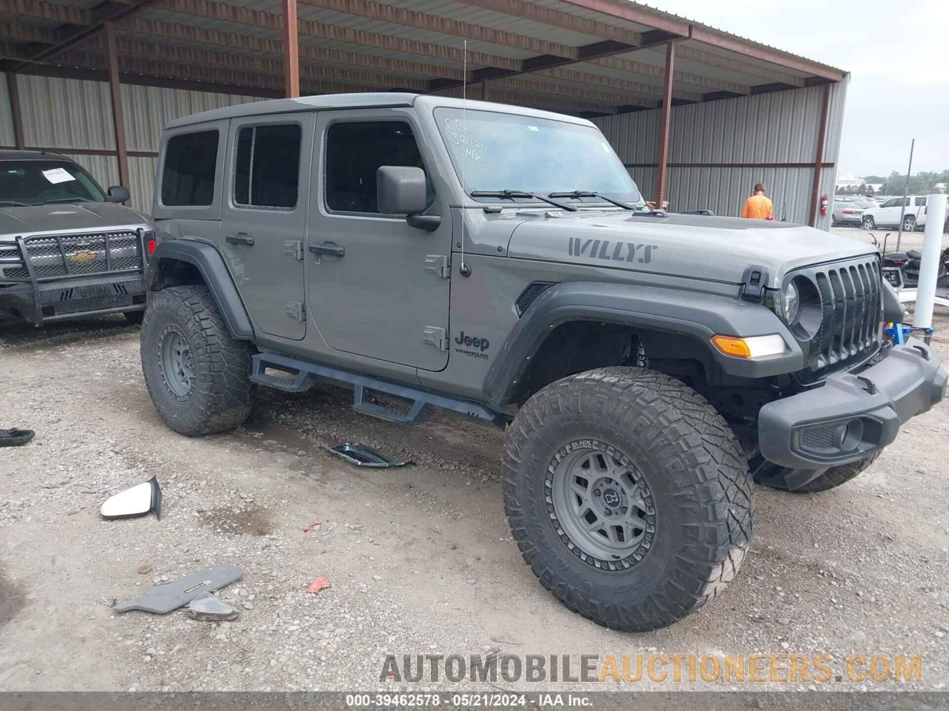 1C4HJXDG4NW126317 JEEP WRANGLER UNLIMITED 2022