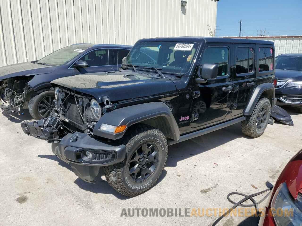 1C4HJXDG4NW140136 JEEP WRANGLER 2022