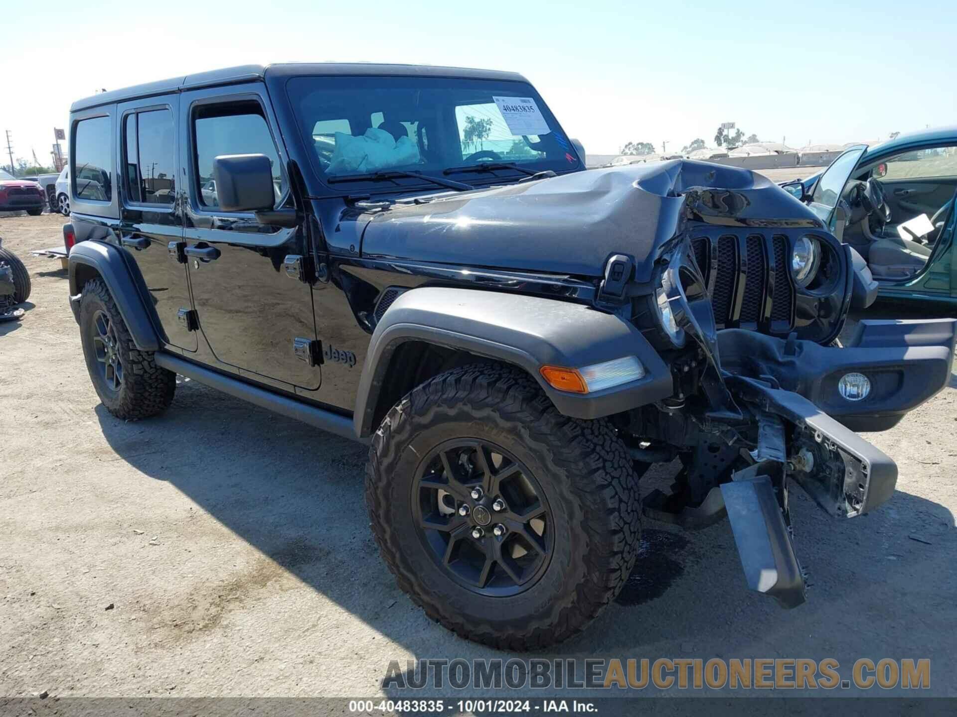 1C4HJXDG4NW179888 JEEP WRANGLER UNLIMITED 2022