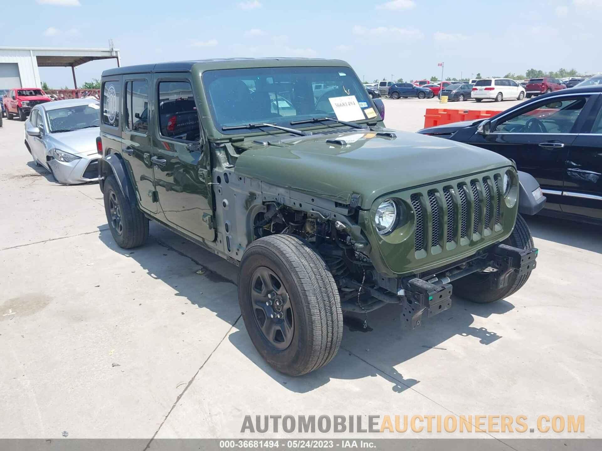 1C4HJXDG4NW200982 JEEP WRANGLER 2022