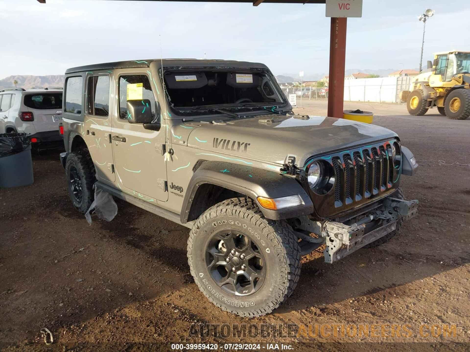 1C4HJXDG4NW278145 JEEP WRANGLER UNLIMITED 2022