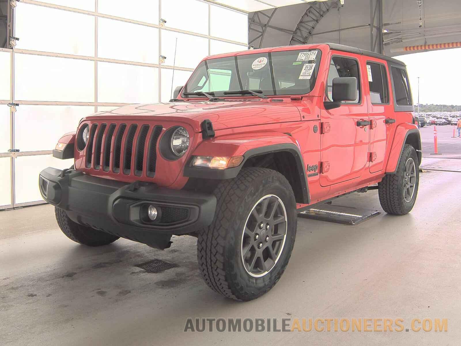 1C4HJXDG5MW741652 Jeep Wrangler Unlimited 2021