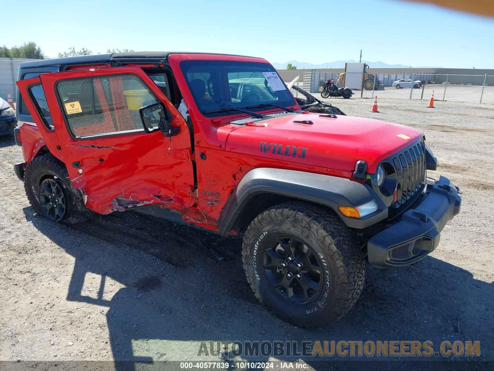 1C4HJXDG5NW107100 JEEP WRANGLER UNLIMITED 2022